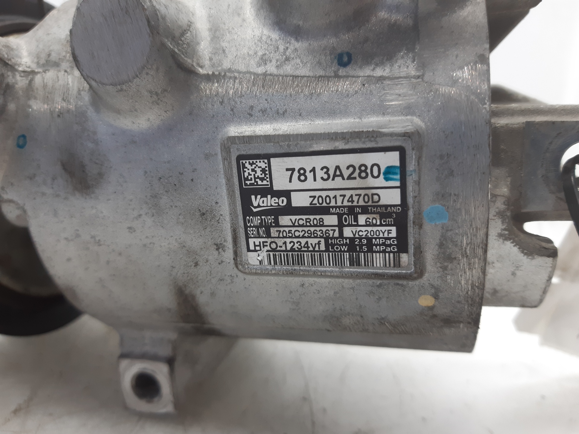 MITSUBISHI ASX 1 generation (2010-2020) Pompe de climatisation 7813A280 18683490