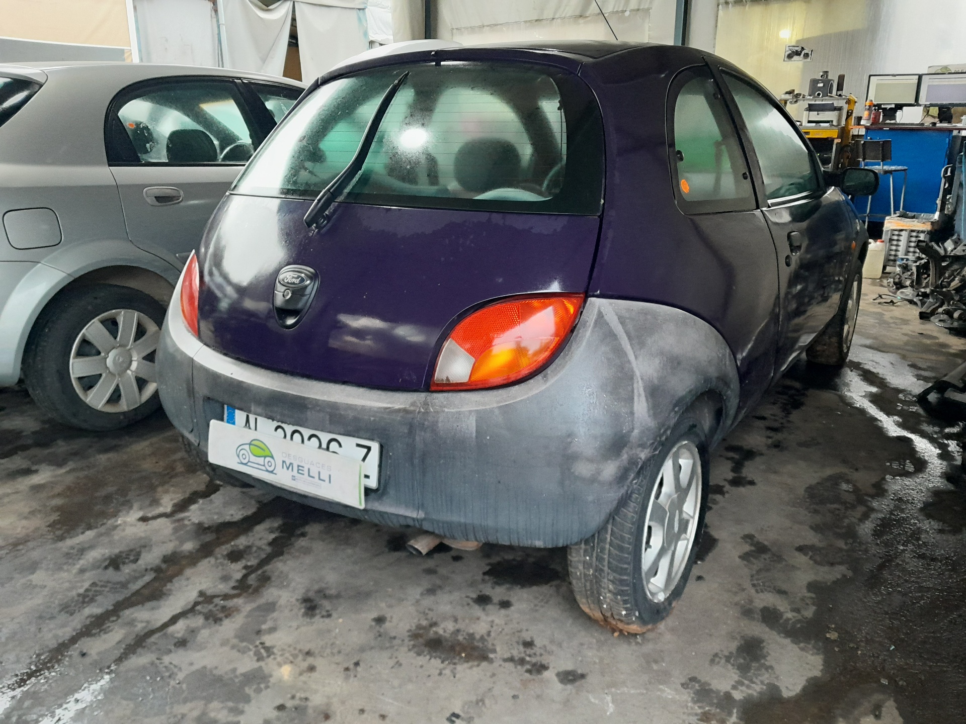 FORD Ka 1 generation (1996-2008) Дросельна заслонка 95BF9B989JB 24473250