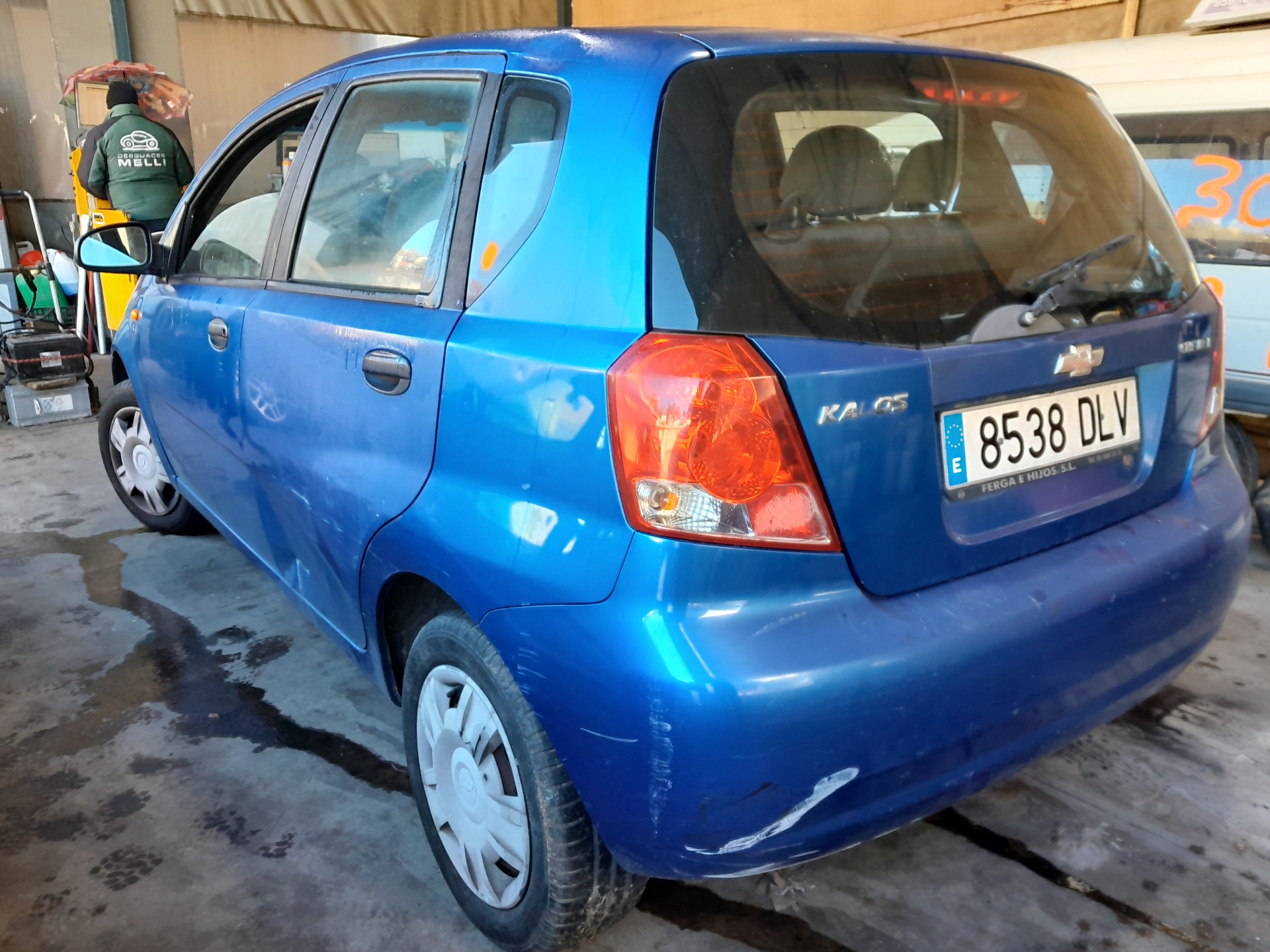 CHEVROLET Aveo T200 (2003-2012) Стеклоподъемник передней правой двери 96541738 22476272