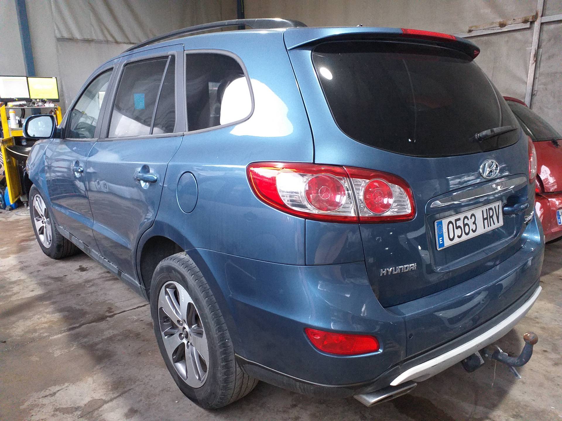 HYUNDAI Santa Fe CM (2006-2013) Наружная ручка задней левой двери 957502B000 24015265