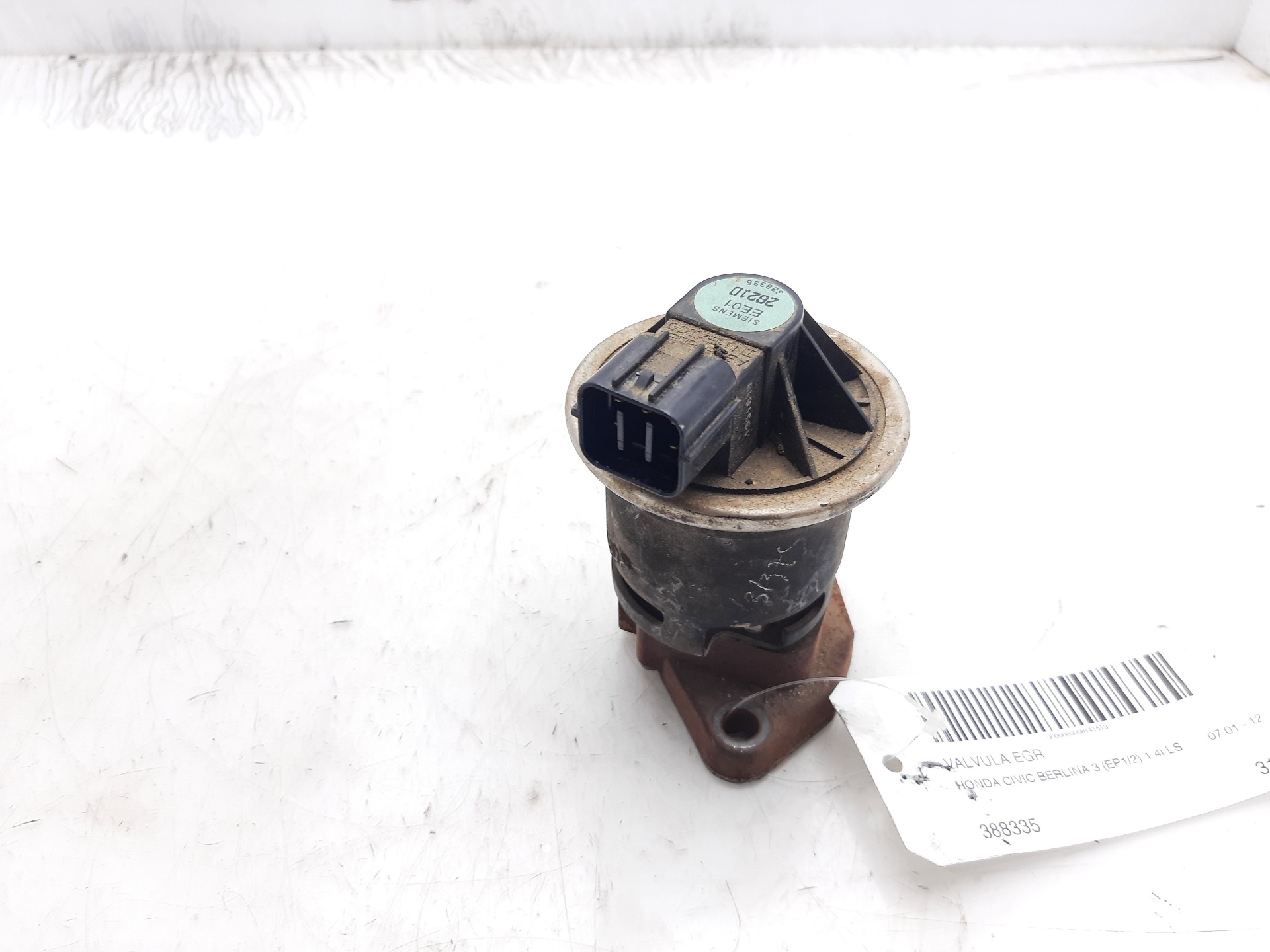 OPEL Civic 7 generation (2000-2005) EGR Valve 388335 22329905