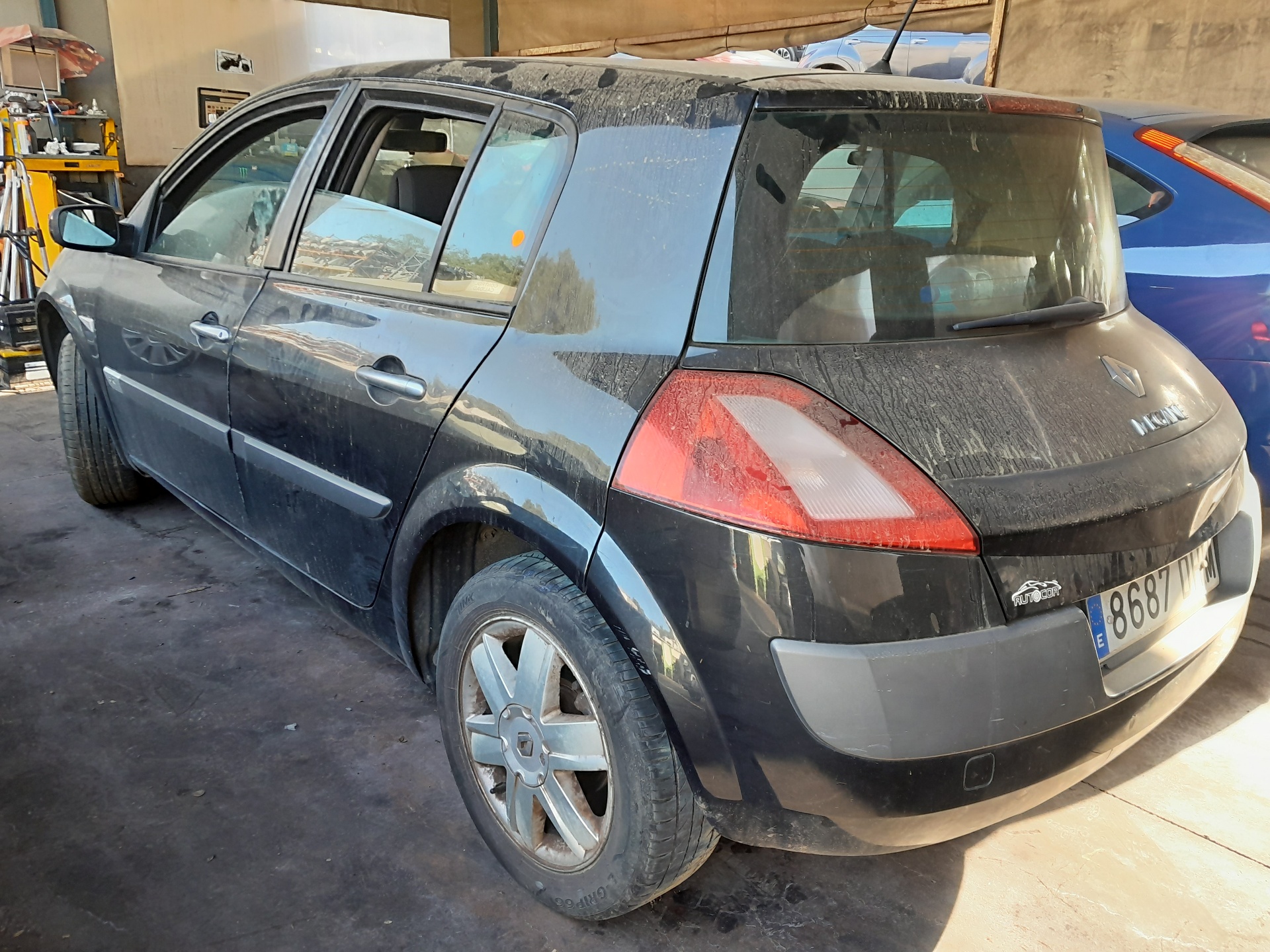 RENAULT Megane 2 generation (2002-2012) Дверь задняя левая 7751473732 20767458