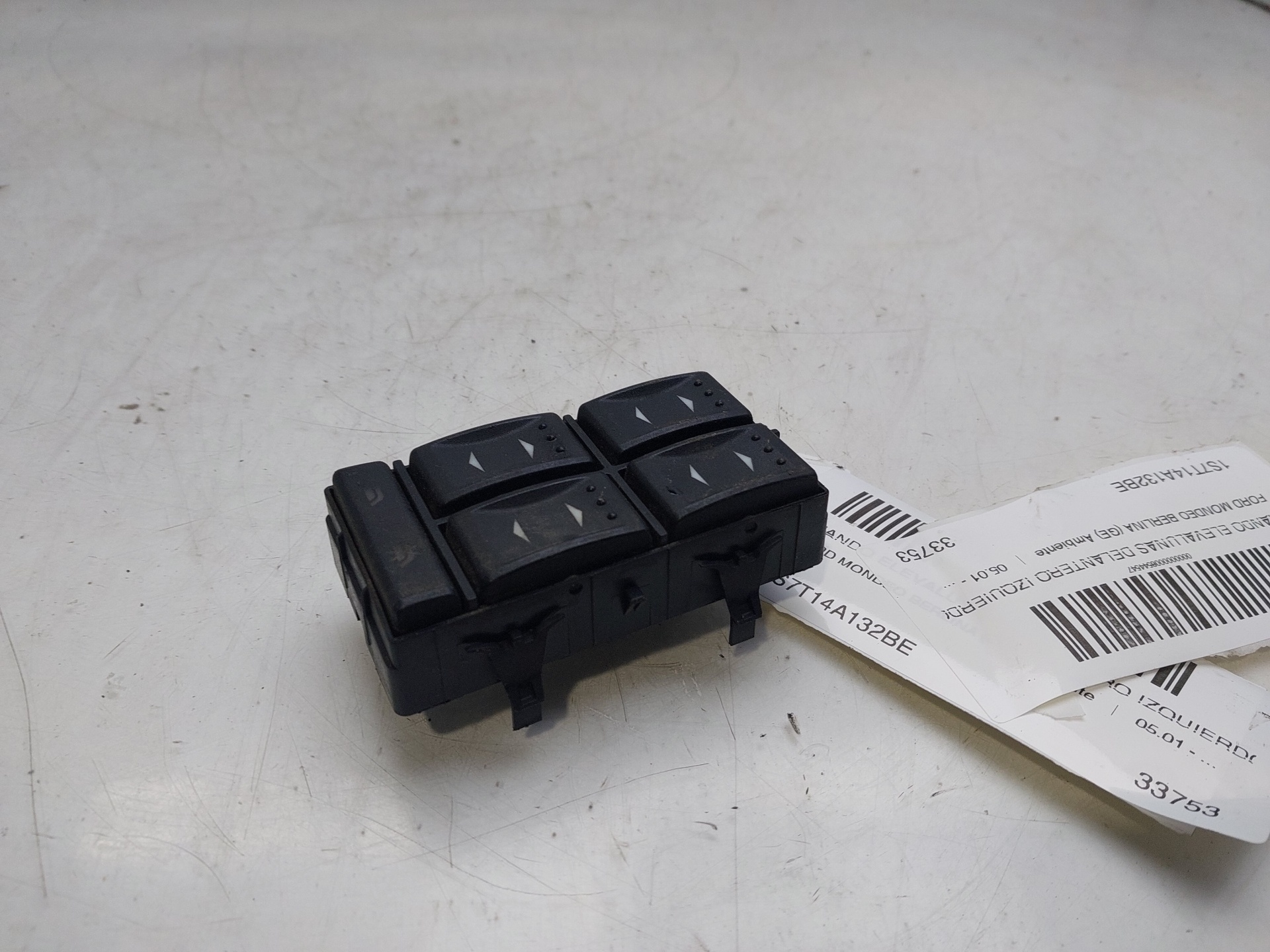 FORD Mondeo 3 generation (2000-2007) Front Left Door Window Switch 1S7T14A132BE 24152653