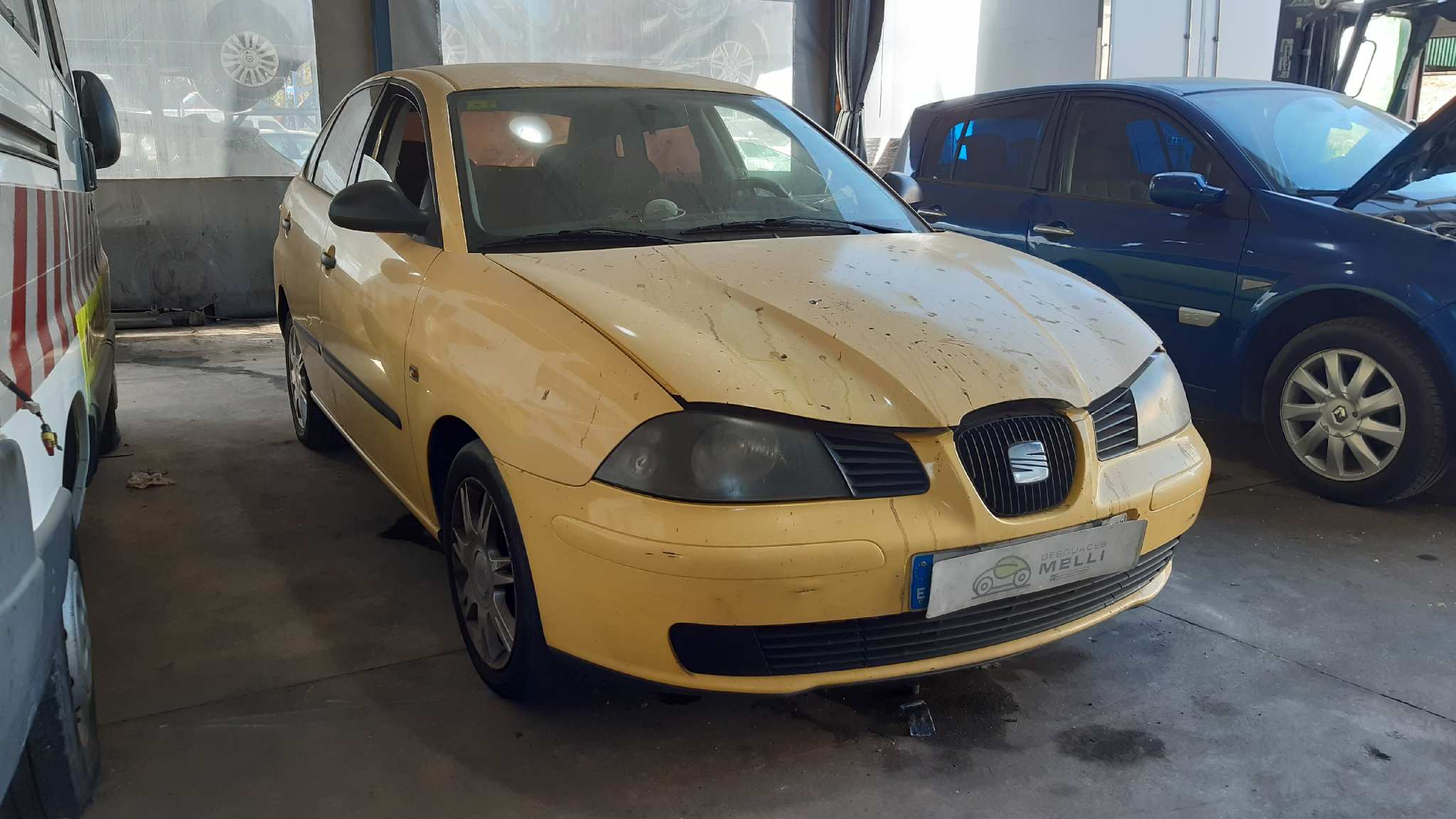 SEAT Cordoba 2 generation (1999-2009) Regulator de geam ușă stânga față 6L4837751CM 18536376