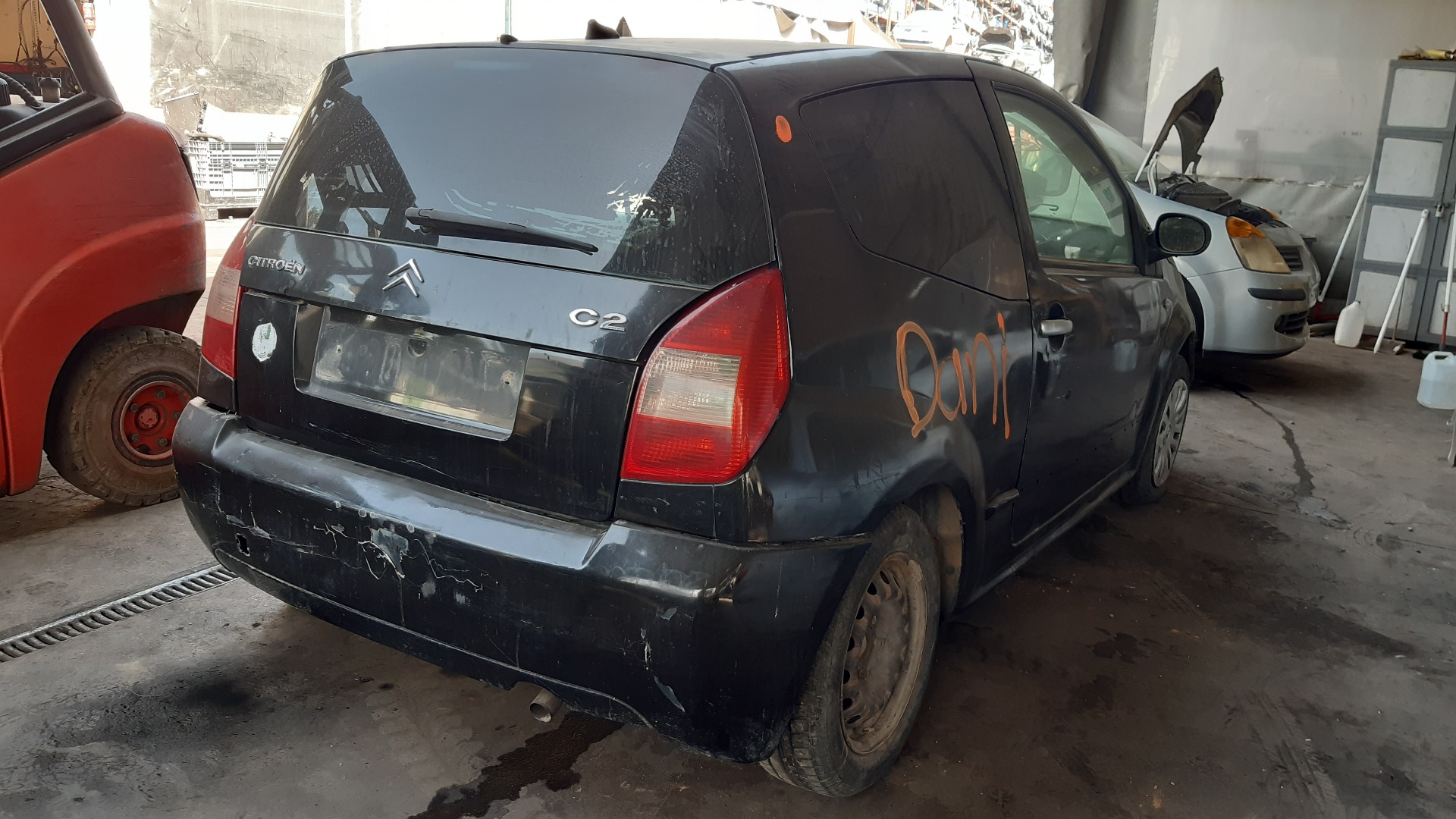 CITROËN C2 1 generation (2003-2009) Jobb első kerékagy orsója 1607557580 18718162