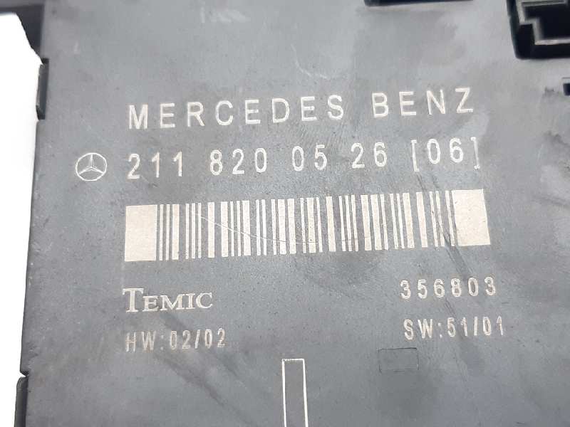 MERCEDES-BENZ E-Class W211/S211 (2002-2009) Autres unités de contrôle 2118200526 18583830