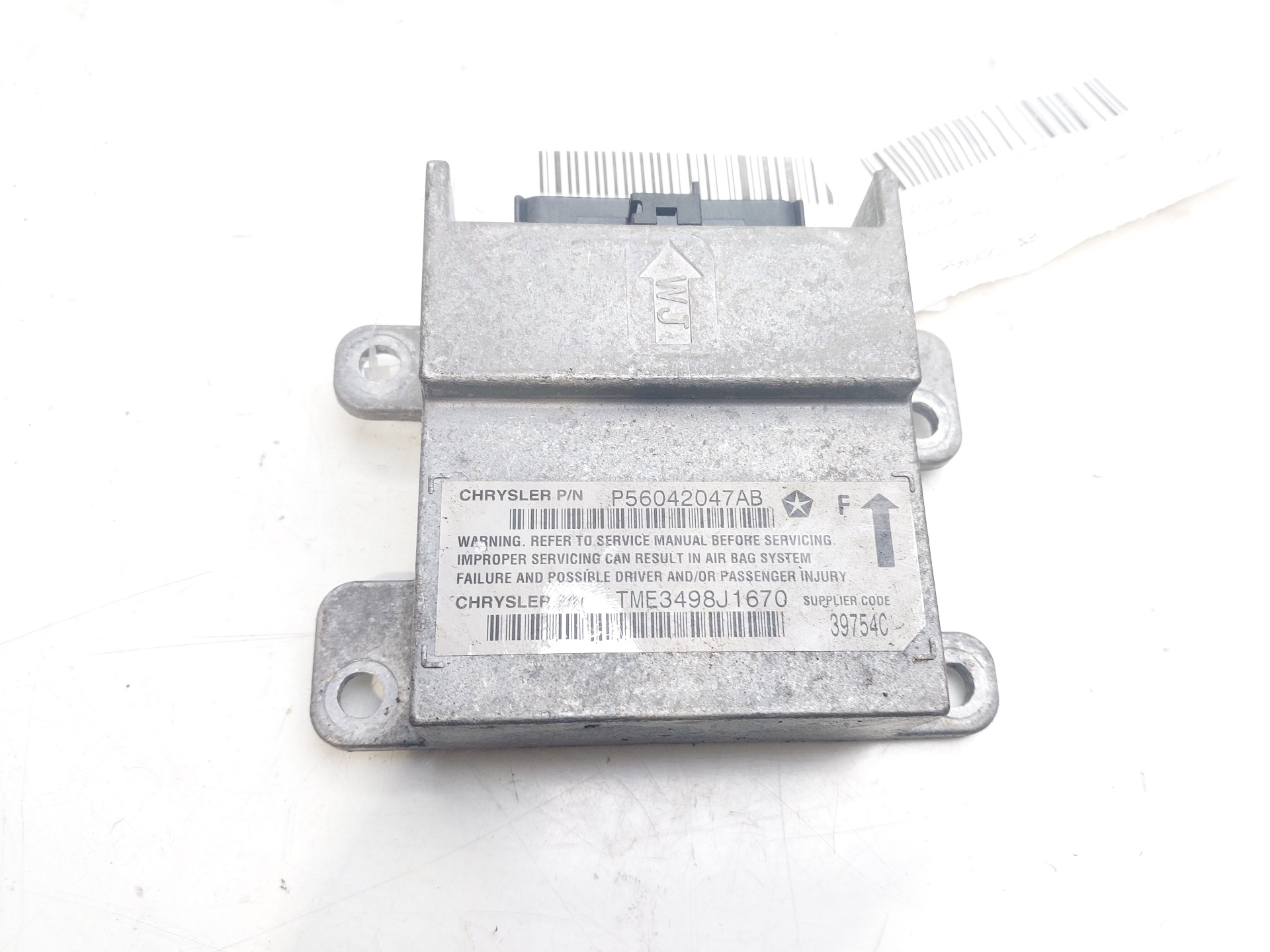 JEEP Grand Cherokee 2 generation (WJ) (1999-2004) SRS Control Unit P56042047AB 24259160