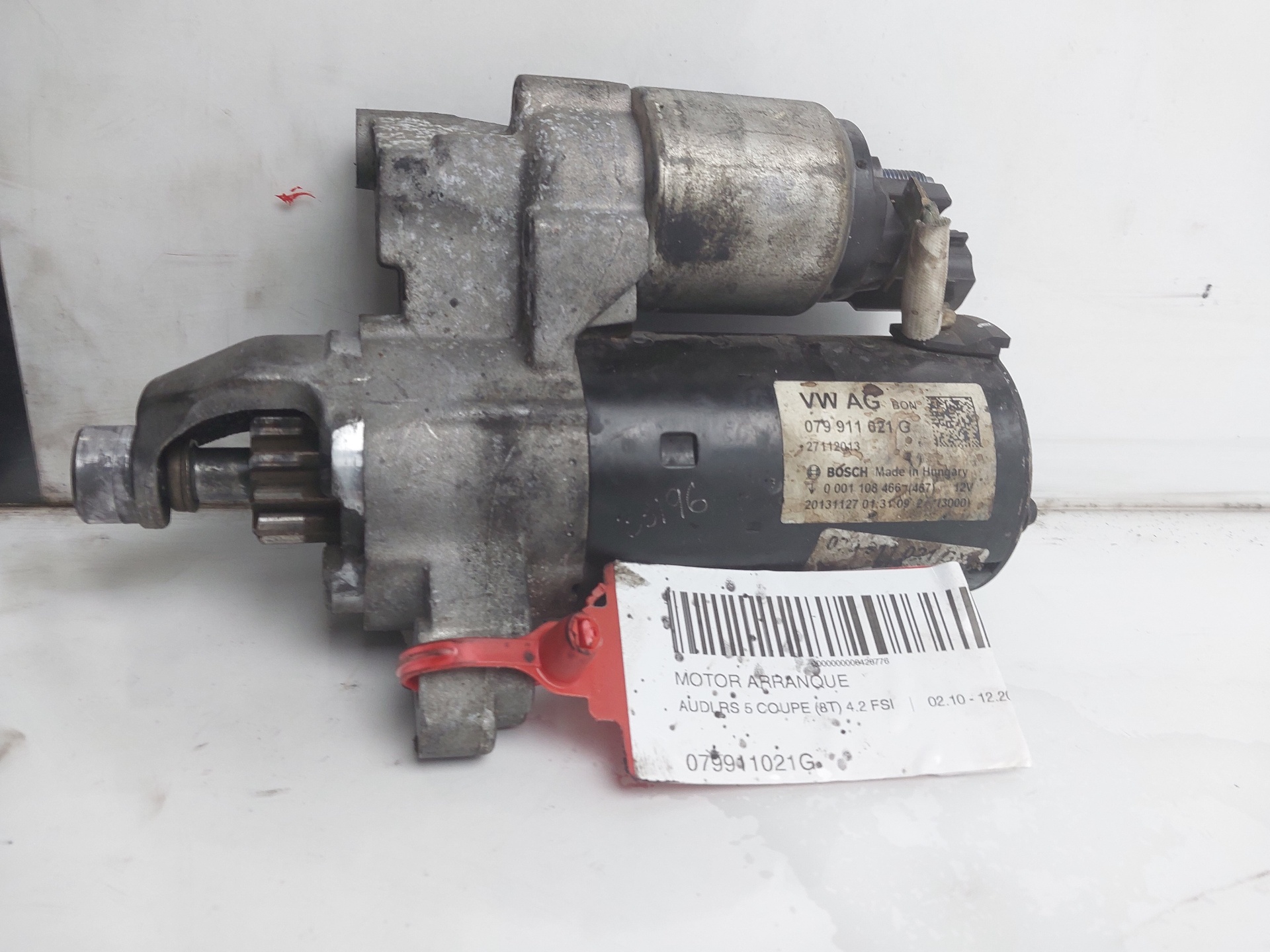 AUDI RS 5 8T (2010-2015) Starter Motor 079911021G 24836769