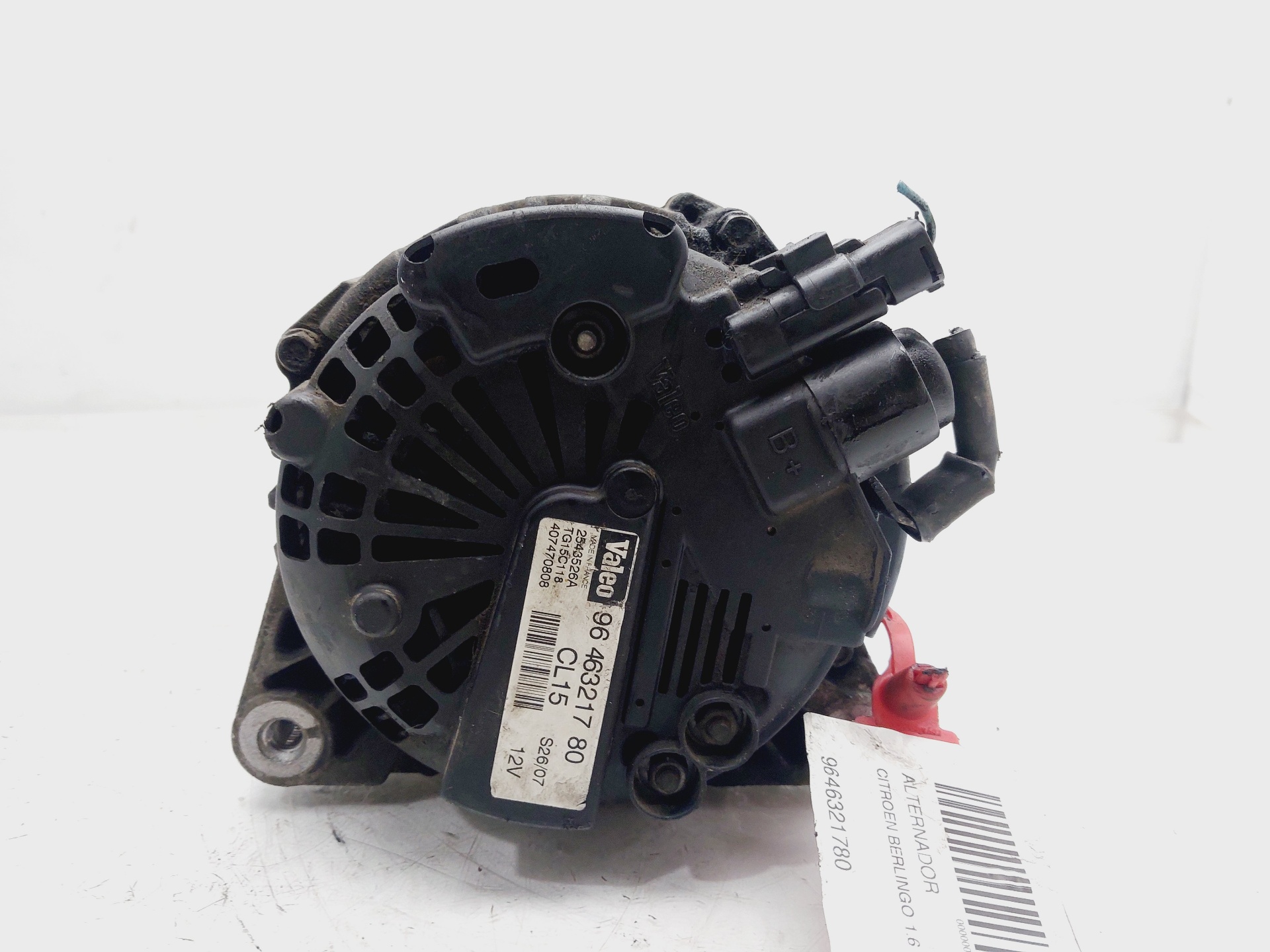 CITROËN Alternator 9646321780 25590738