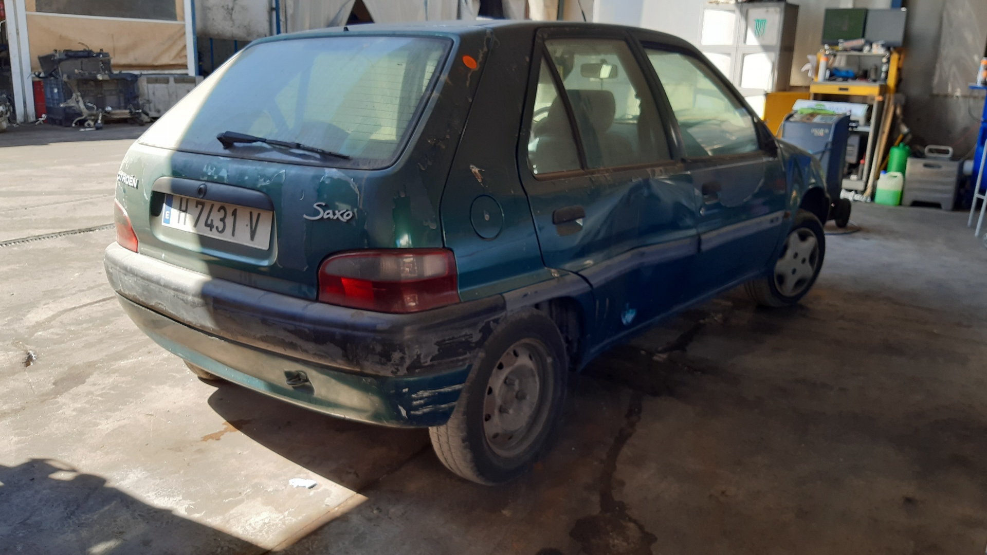 CITROËN Saxo 2 generation (1996-2004) Langų skysčio (apiplovimo) bakelio varikliukas 90095 22273676