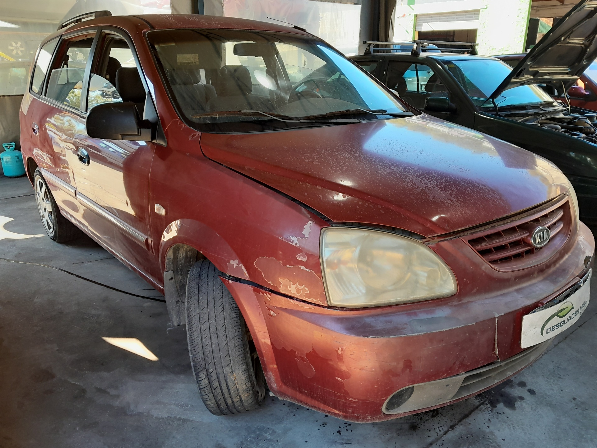 KIA Carens 2 generation (2002-2006) Oglindă ușă stânga față 0K2HB69180 22461970