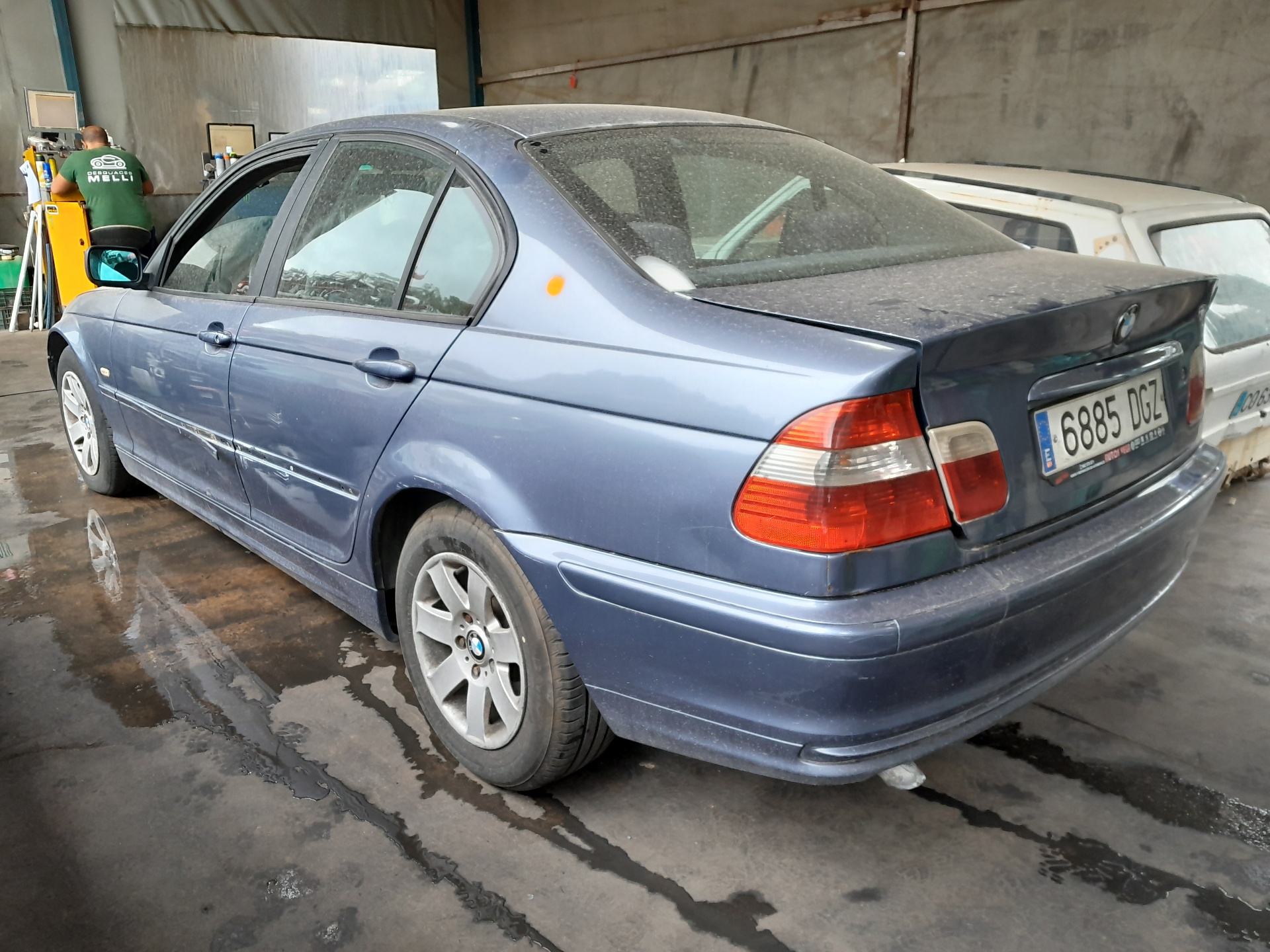 BMW 3 Series E46 (1997-2006) Крыло переднее правое 41358240406 22463674