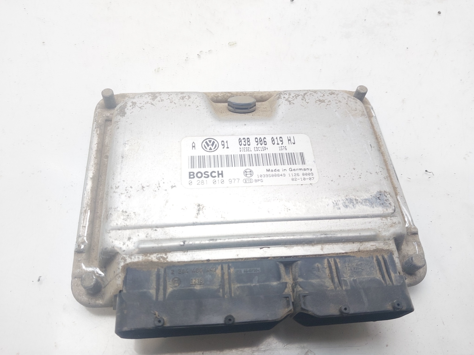 VOLKSWAGEN Bora 1 generation (1998-2005) Motorkontrolenhed ECU 038906019HJ 21591856