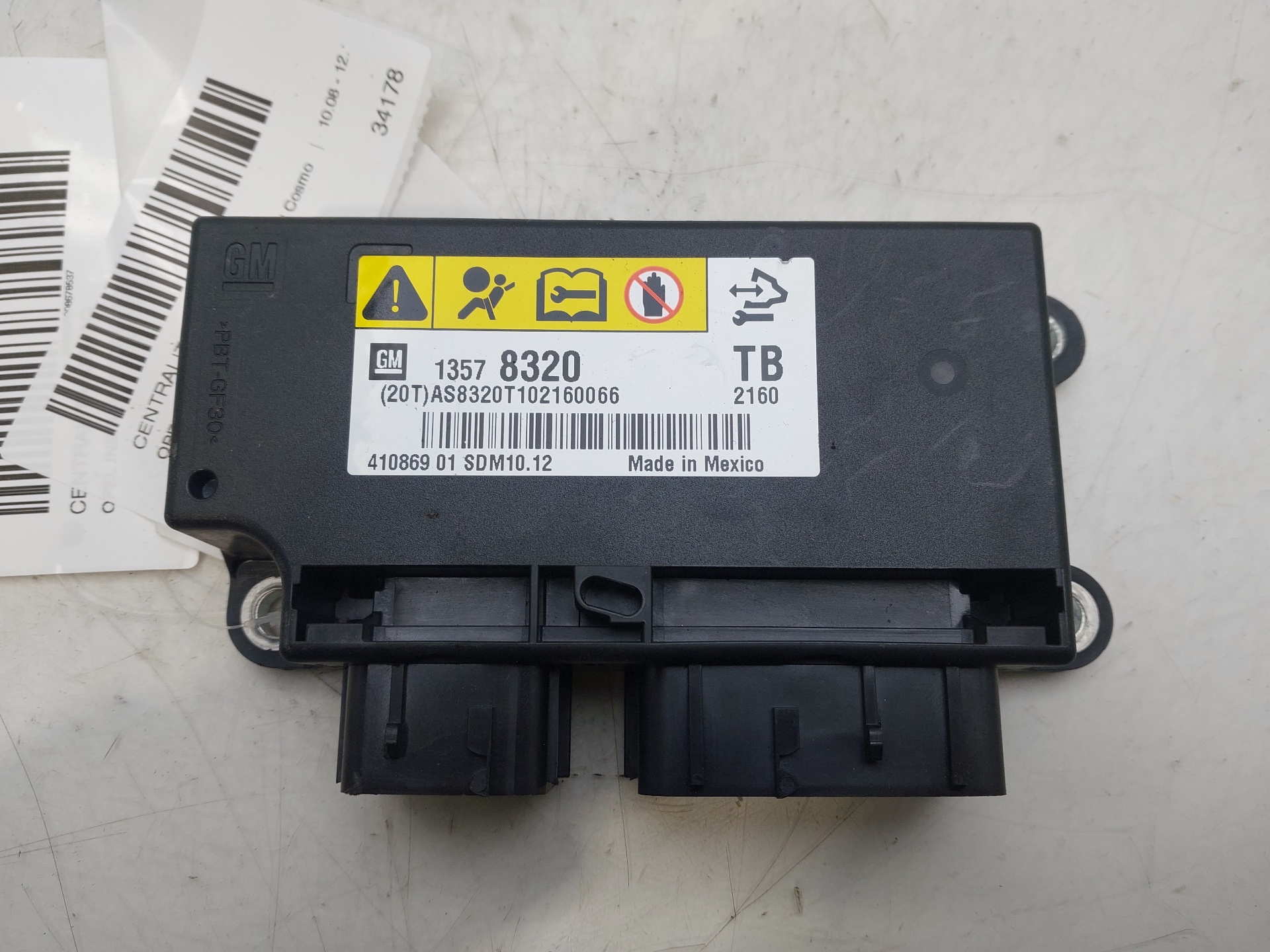 AUDI Insignia A (2008-2016) SRS Control Unit 13578320 24761128