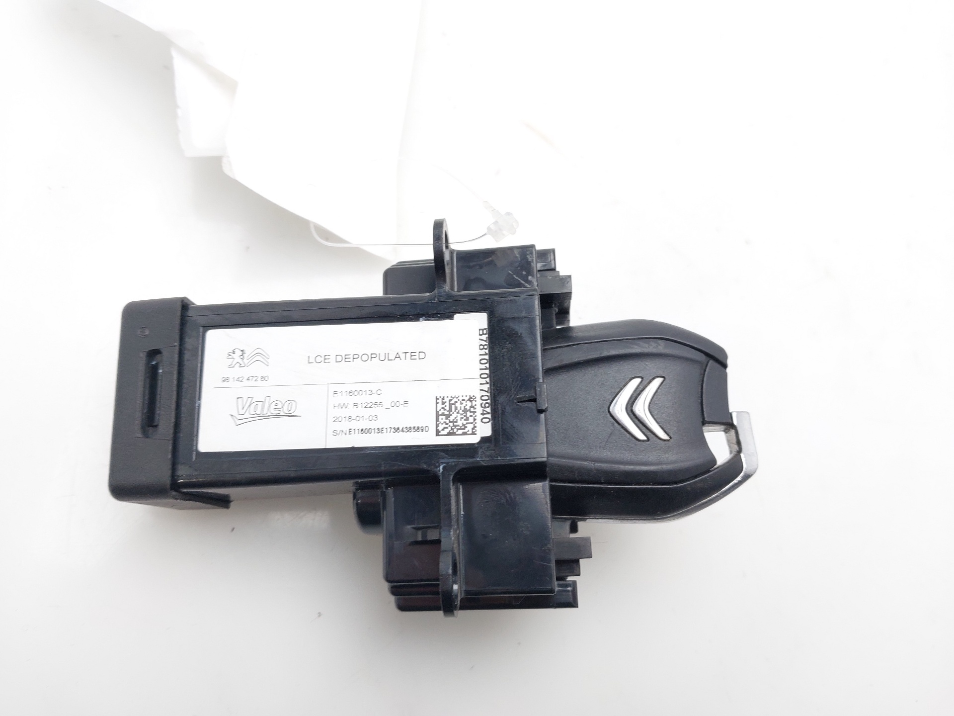 CITROËN C4 Picasso 2 generation (2013-2018) Ignition Lock 9814247280 22917236