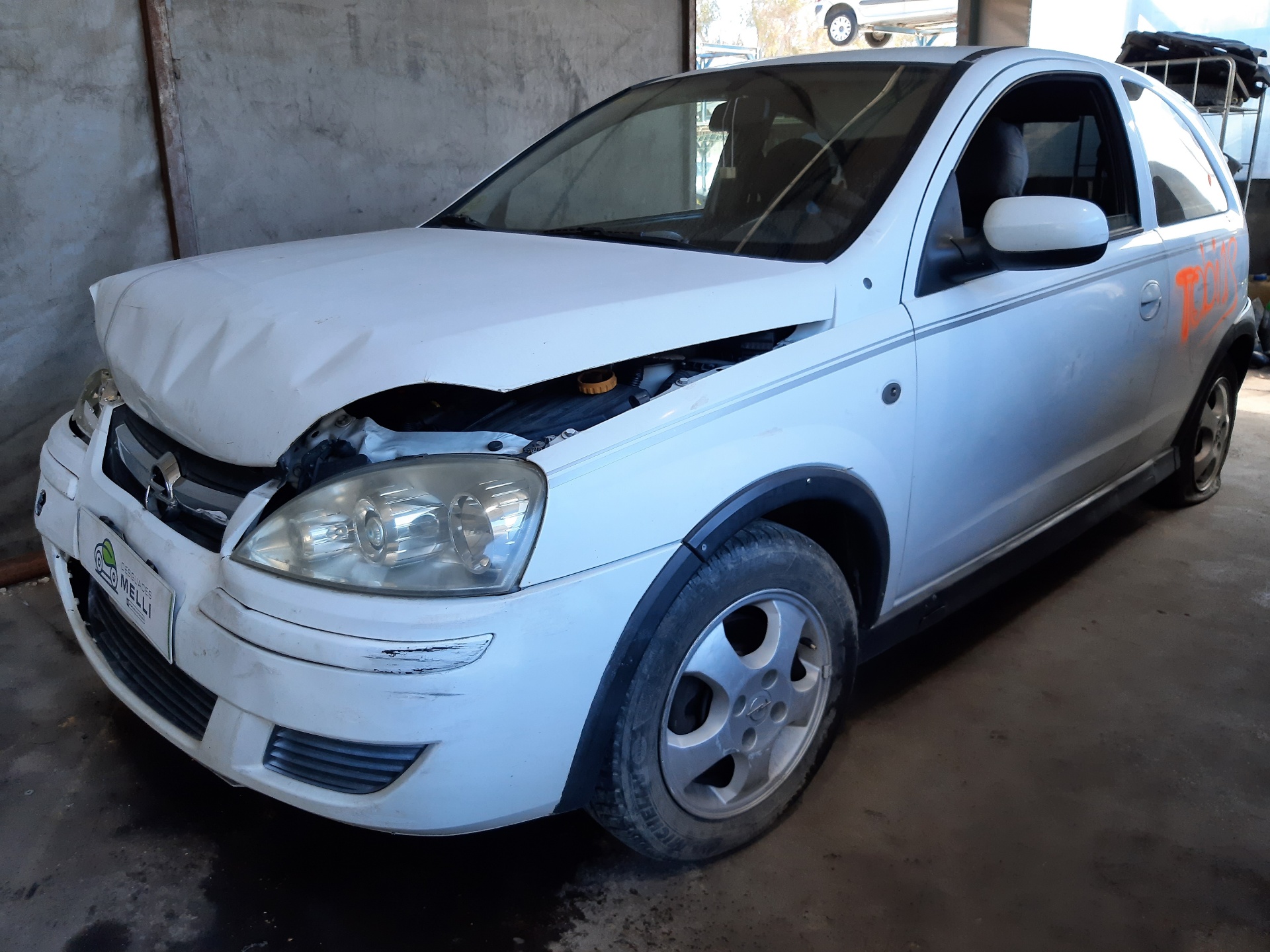 OPEL Corsa C (2000-2006) Priekinis kairys sparnas 9196448 24120822