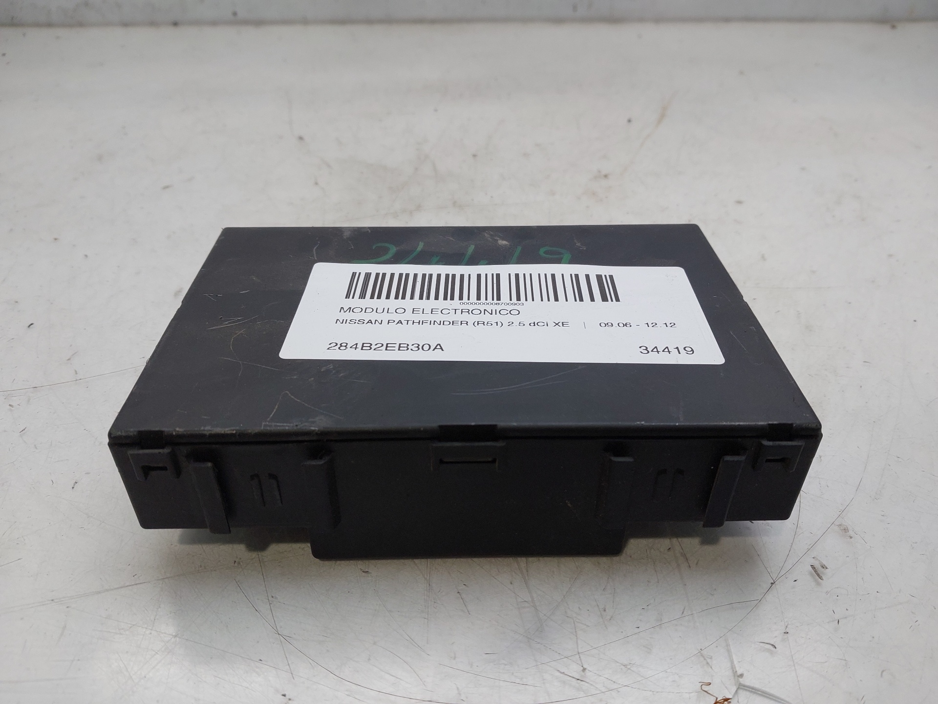 CHEVROLET Pathfinder R51 (2004-2014) Other Control Units 284B2EB30A 24947711