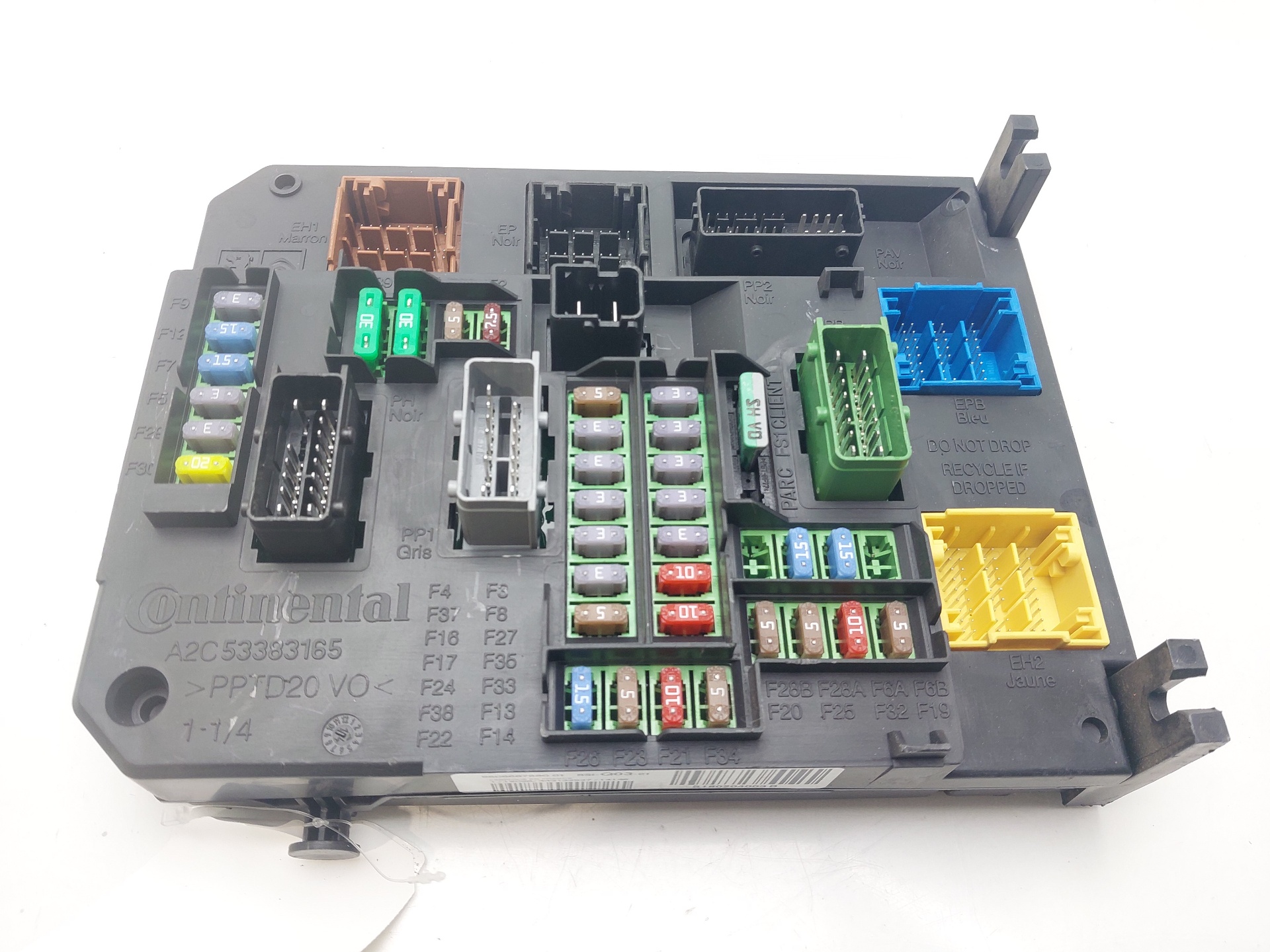 PEUGEOT 308 T9 (2013-2021) Comfort Control Unit 9806687880 23047112