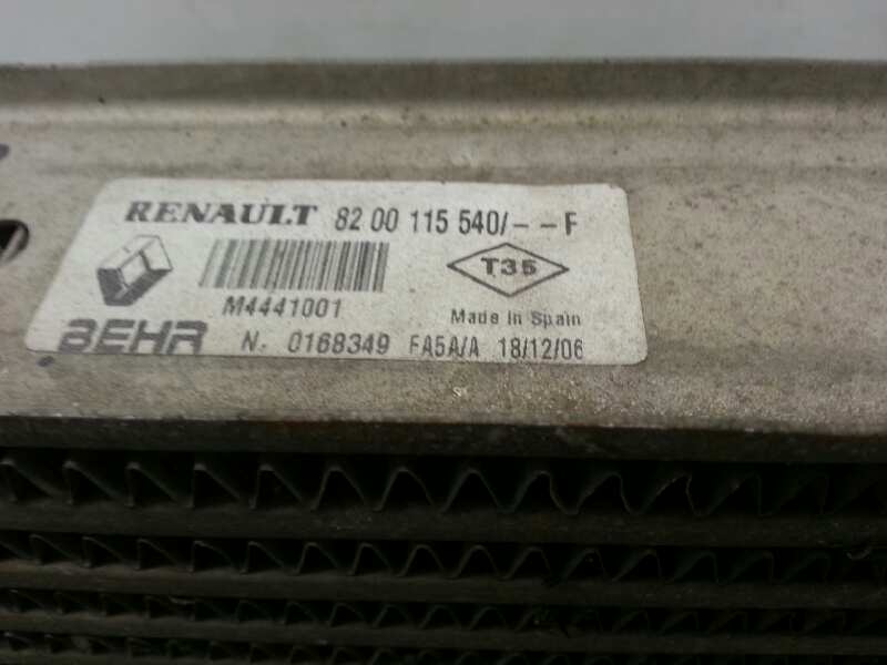 RENAULT Megane 3 generation (2008-2020) Interkūlerio radiatorius 8200115540 24075860