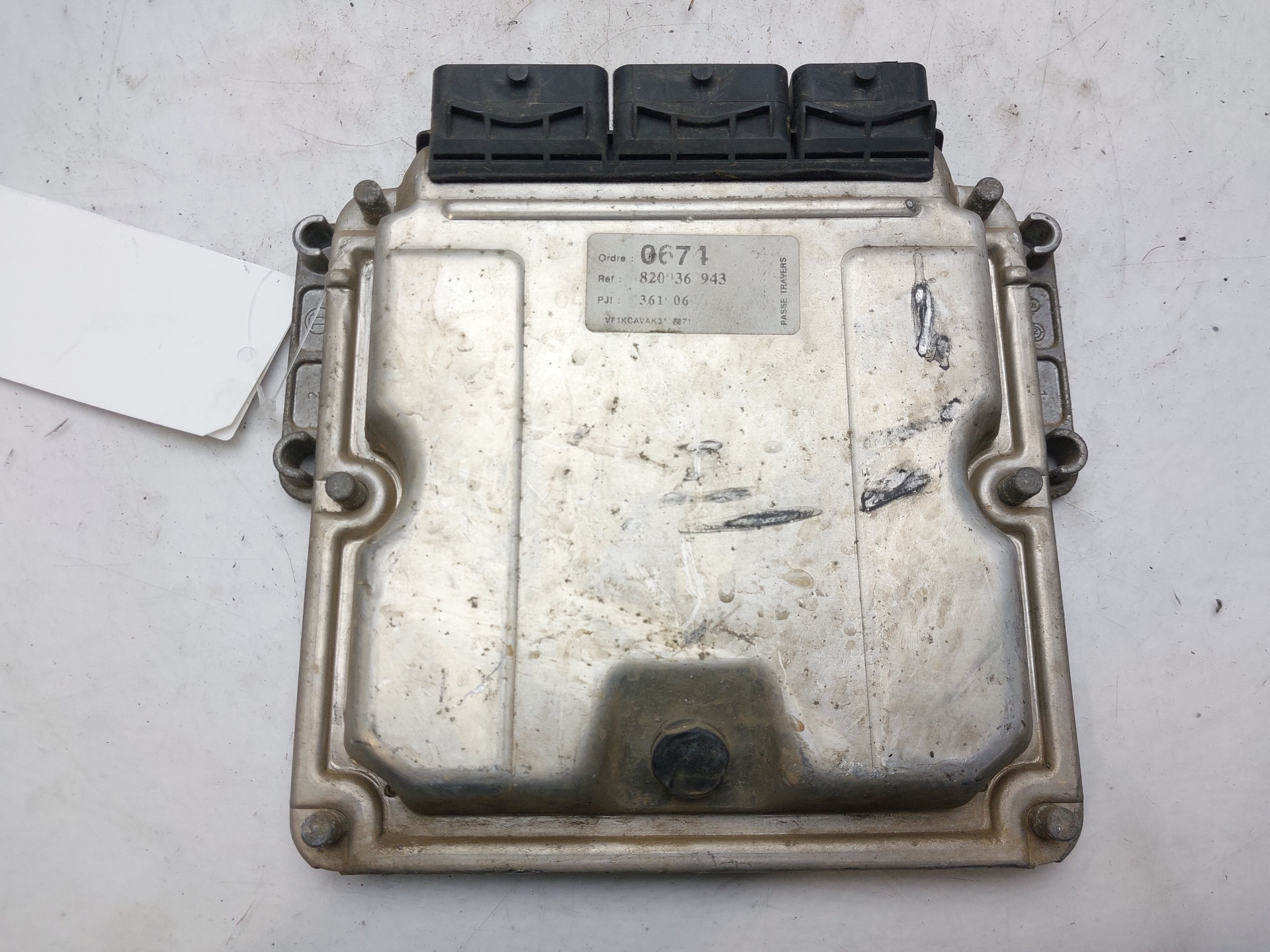 RENAULT Kangoo 1 generation (1998-2009) Engine Control Unit ECU 8200323120 22482742