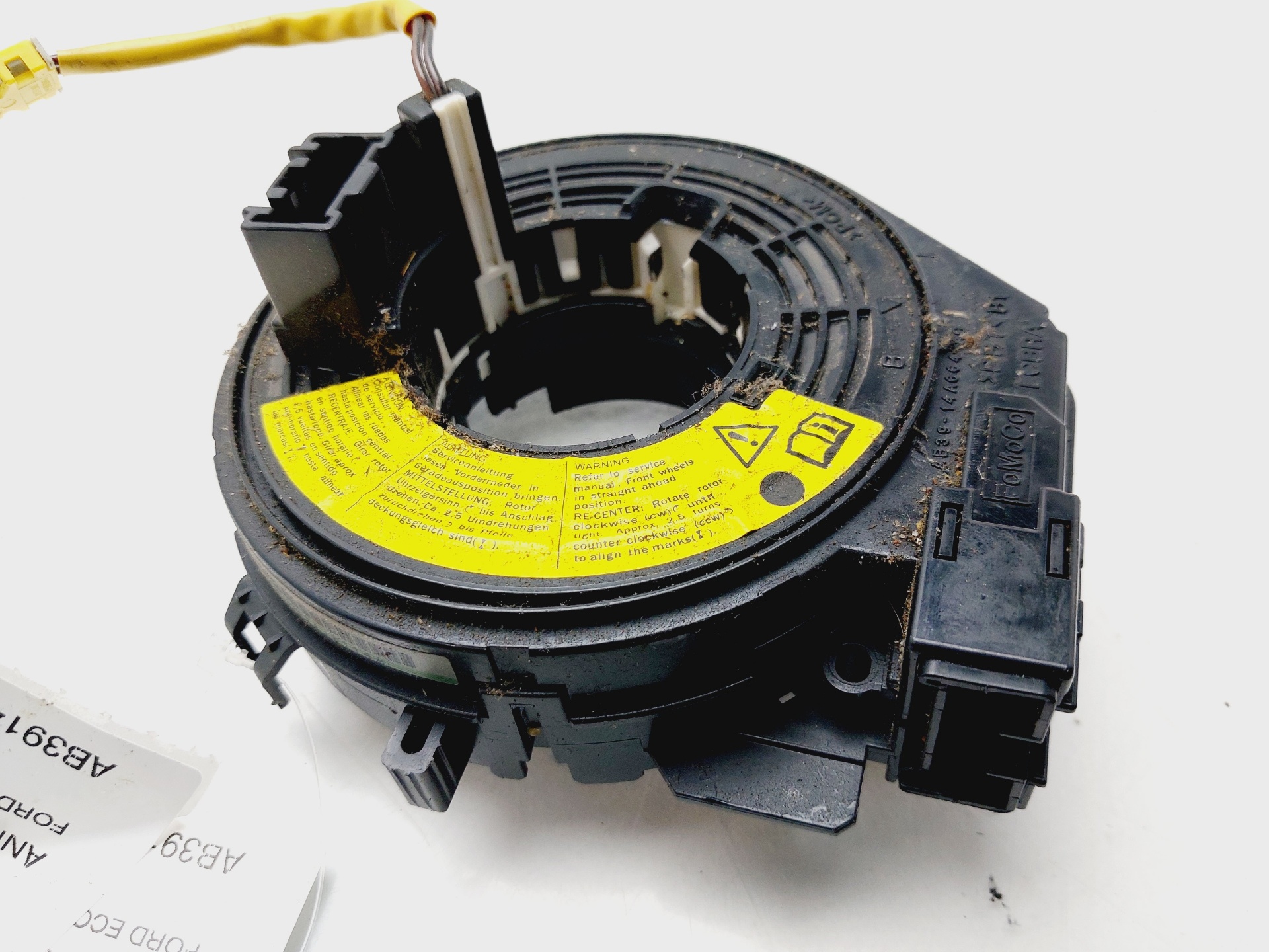 FORD EcoSport 1 generation (2003-2012) Rat Slip Ring Squib AB3914A664AC 26652566