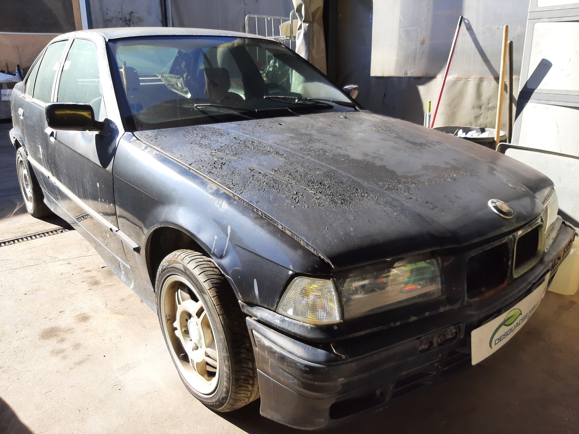 BMW 3 Series E36 (1990-2000) Aizmugurējās kreisās durvis 41528185427 22298580