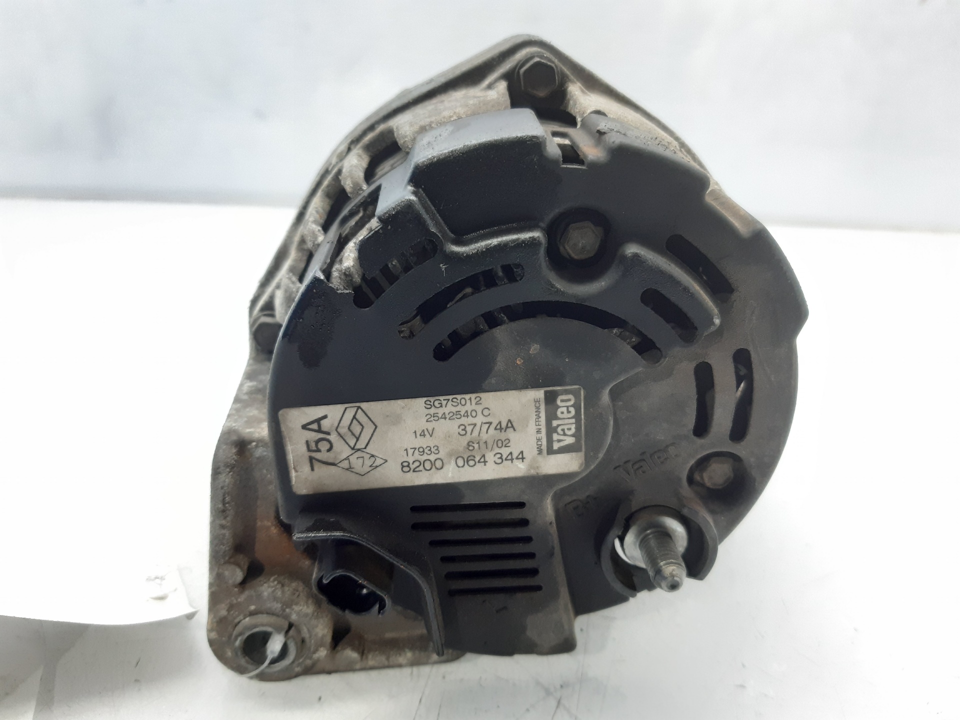 RENAULT Clio 2 generation (1998-2013) Alternator 8200064344 18684762