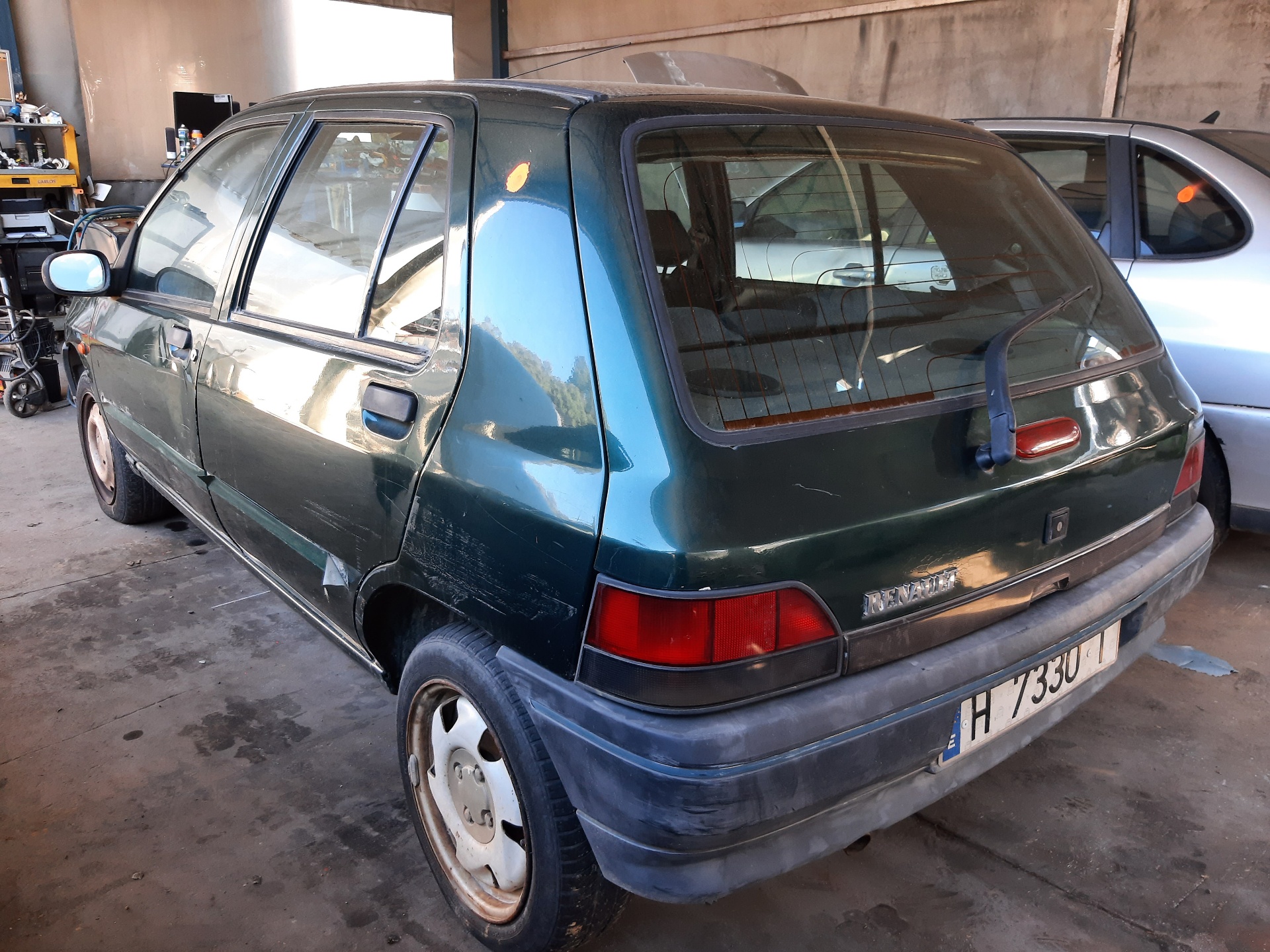 RENAULT Clio 1 generation (1990-1998) Galinio dangčio spyna 7700791731 22020291