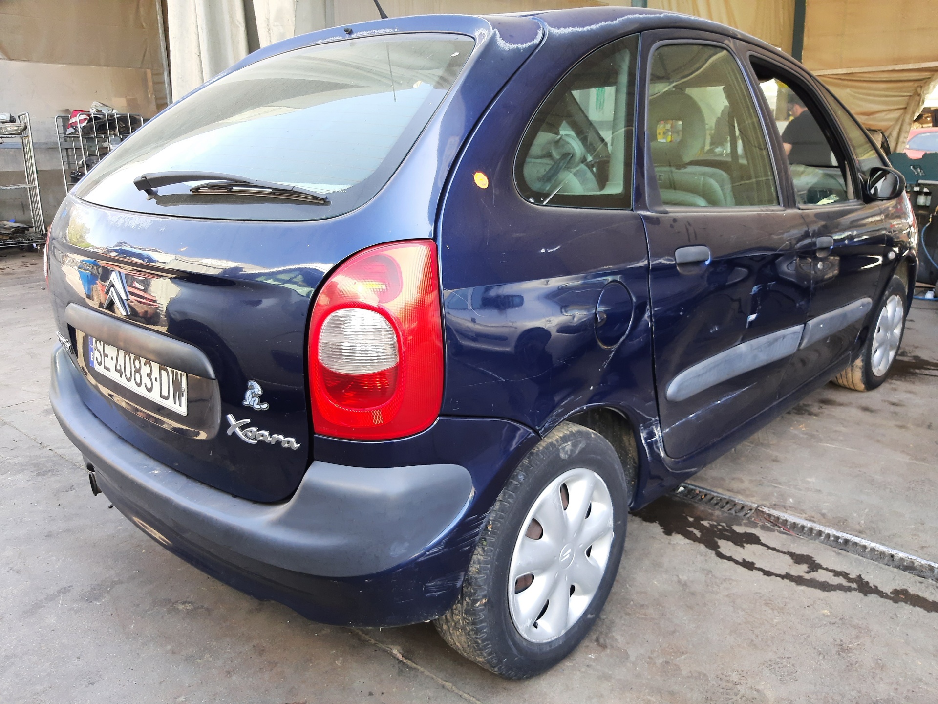 CITROËN Xsara Picasso 1 generation (1999-2010) Бампер задний 7410R0 22447096