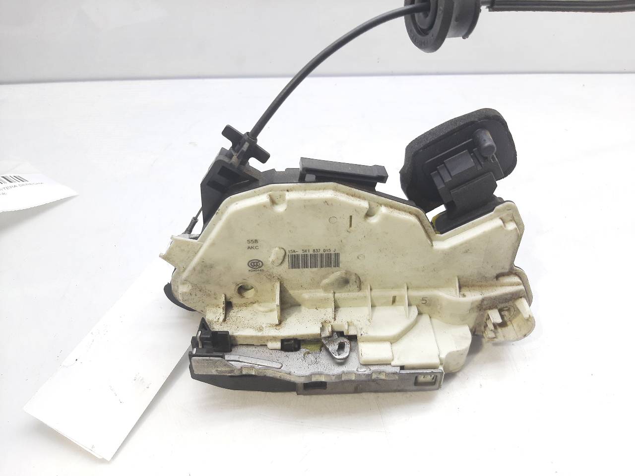 SEAT Leon 3 generation (2012-2020) Front Left Door Lock 5K1837015J 22454477