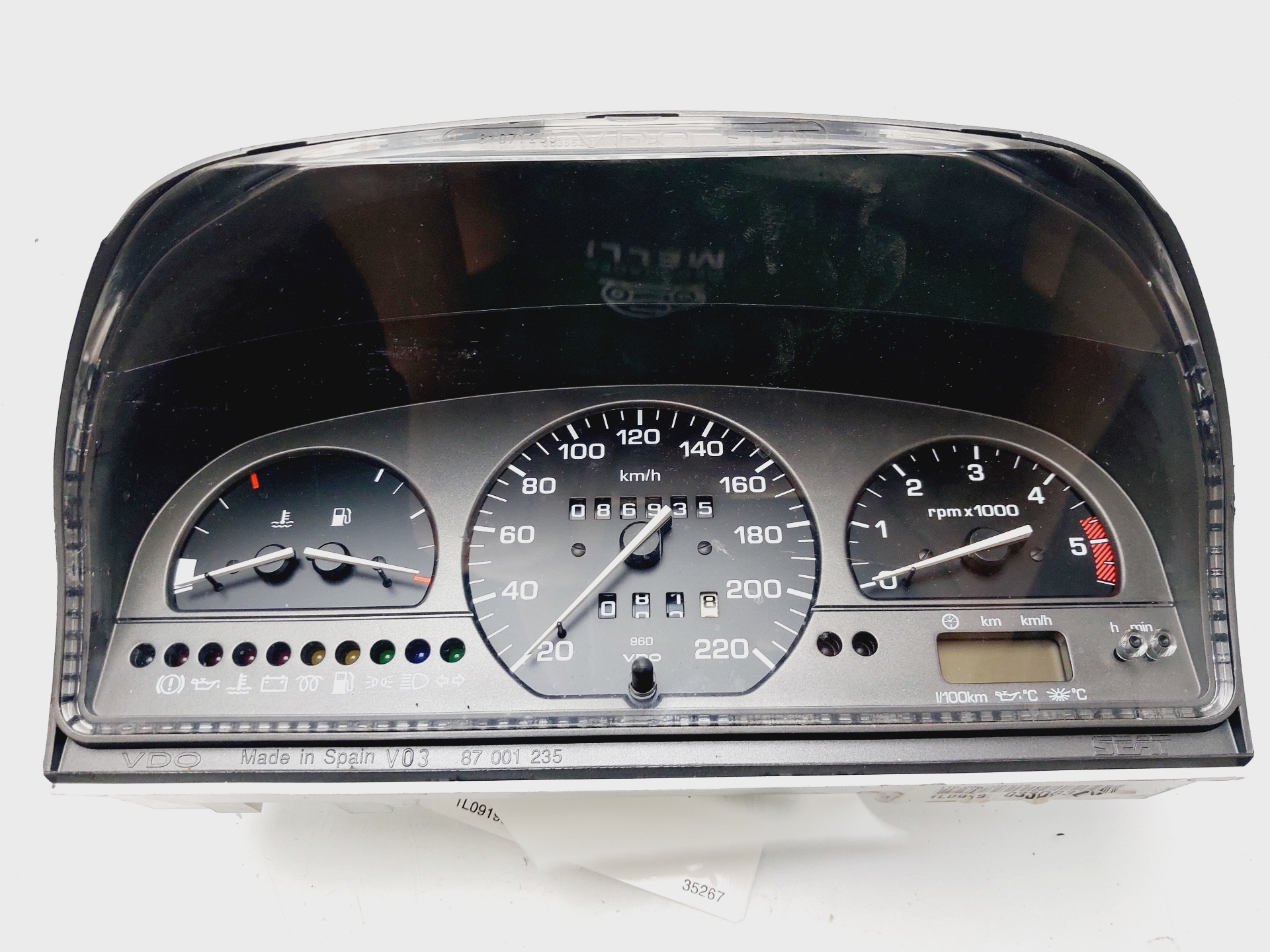 LANCIA Speedometer 1L0919033D 25814662