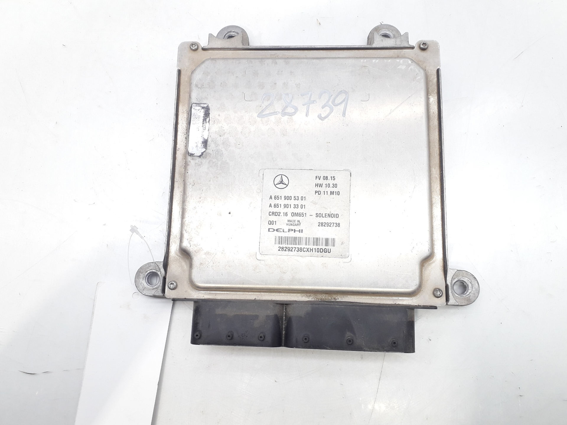 MERCEDES-BENZ E-Class W212/S212/C207/A207 (2009-2016) Engine Control Unit ECU A6519005301 22454552