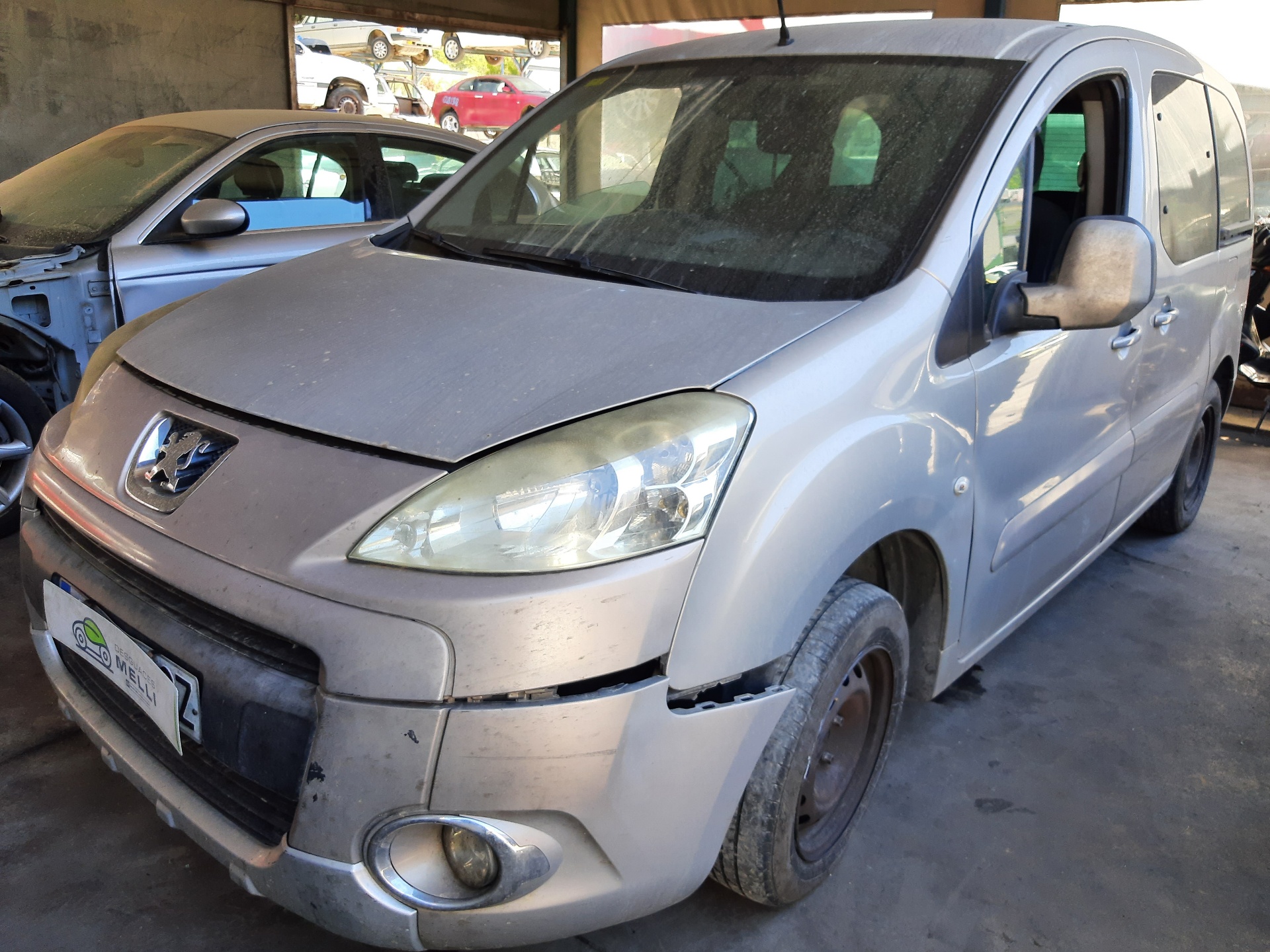 PEUGEOT Partner 2 generation (2008-2023) Kreisās puses bīdāmās durvis 9831169780 22454346