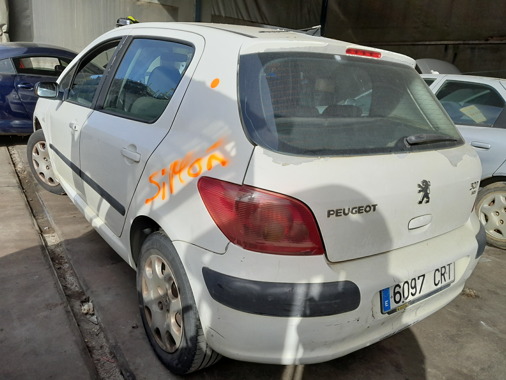 PEUGEOT 307 1 generation (2001-2008) Маторчик стеклоподъемника передней левой двери 9634457380 22739892