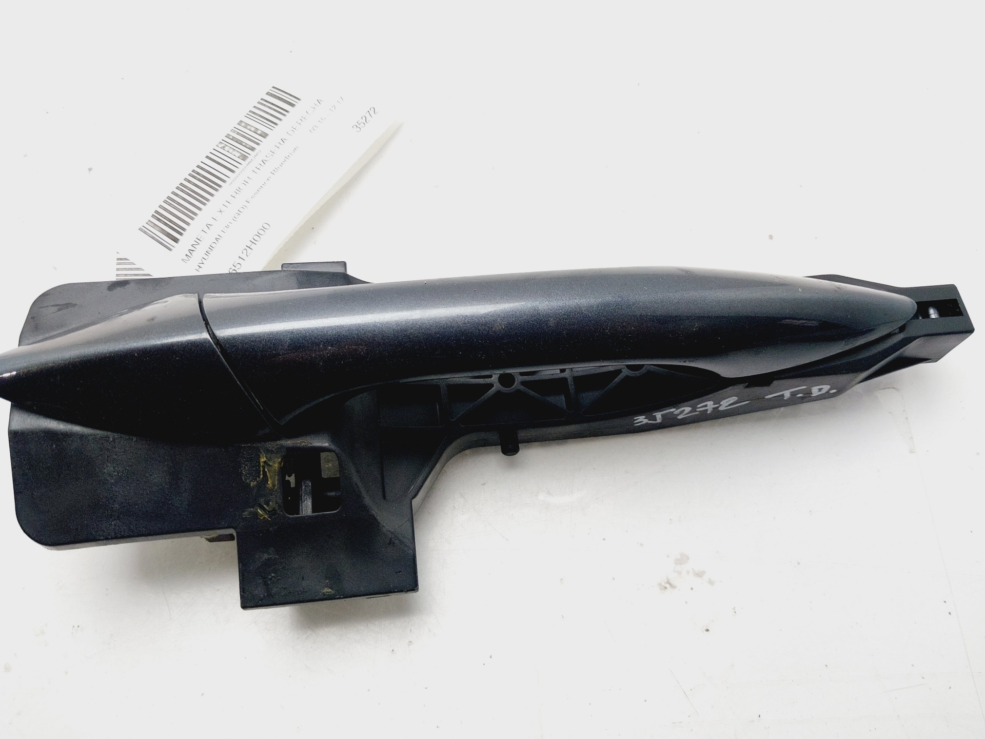 HYUNDAI i30 GD (2 generation) (2012-2017) Rear right door outer handle 826512H000 26602125