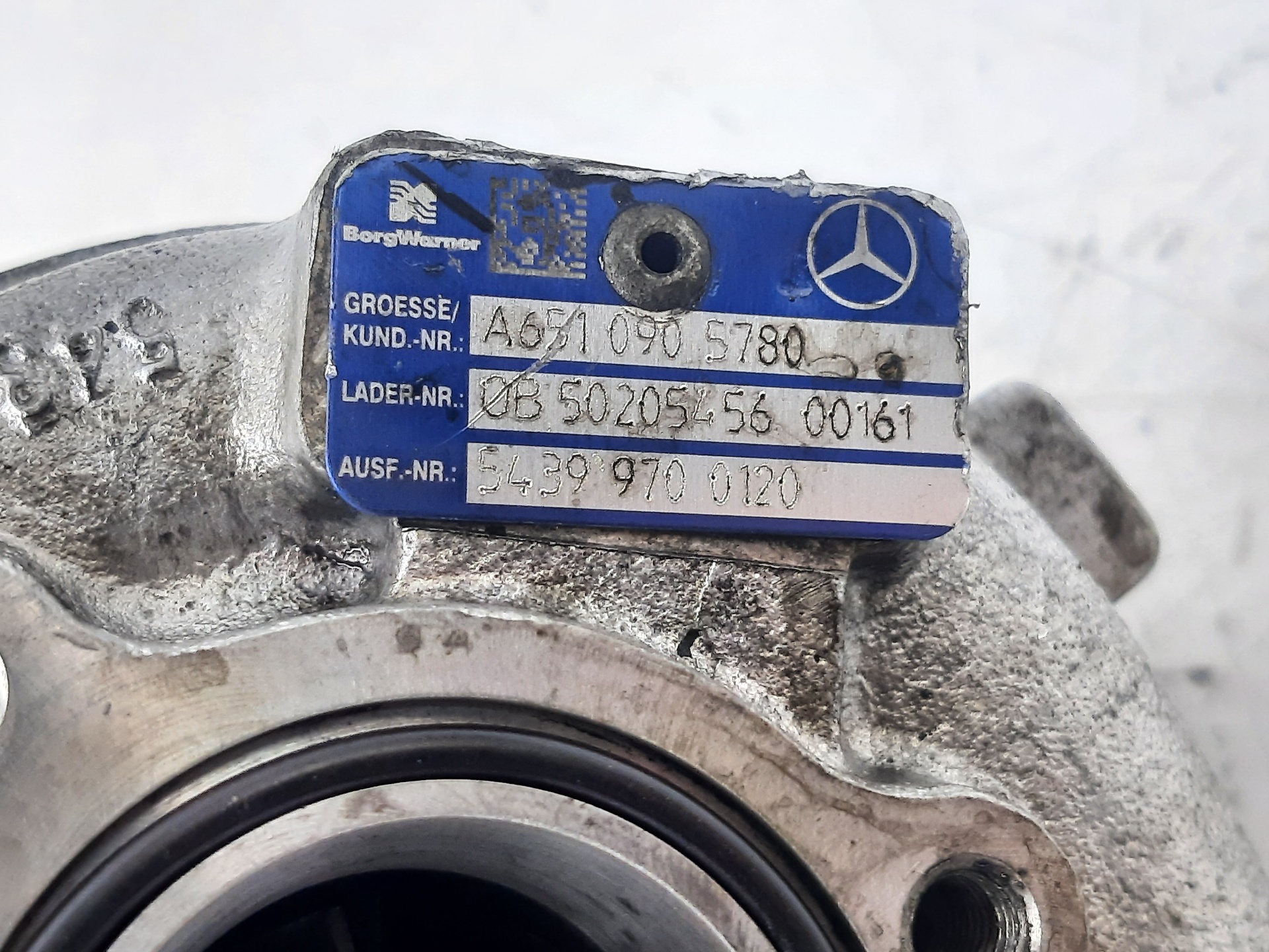 MERCEDES-BENZ E-Class W212/S212/C207/A207 (2009-2016) Tурбина A6510905780 22916264