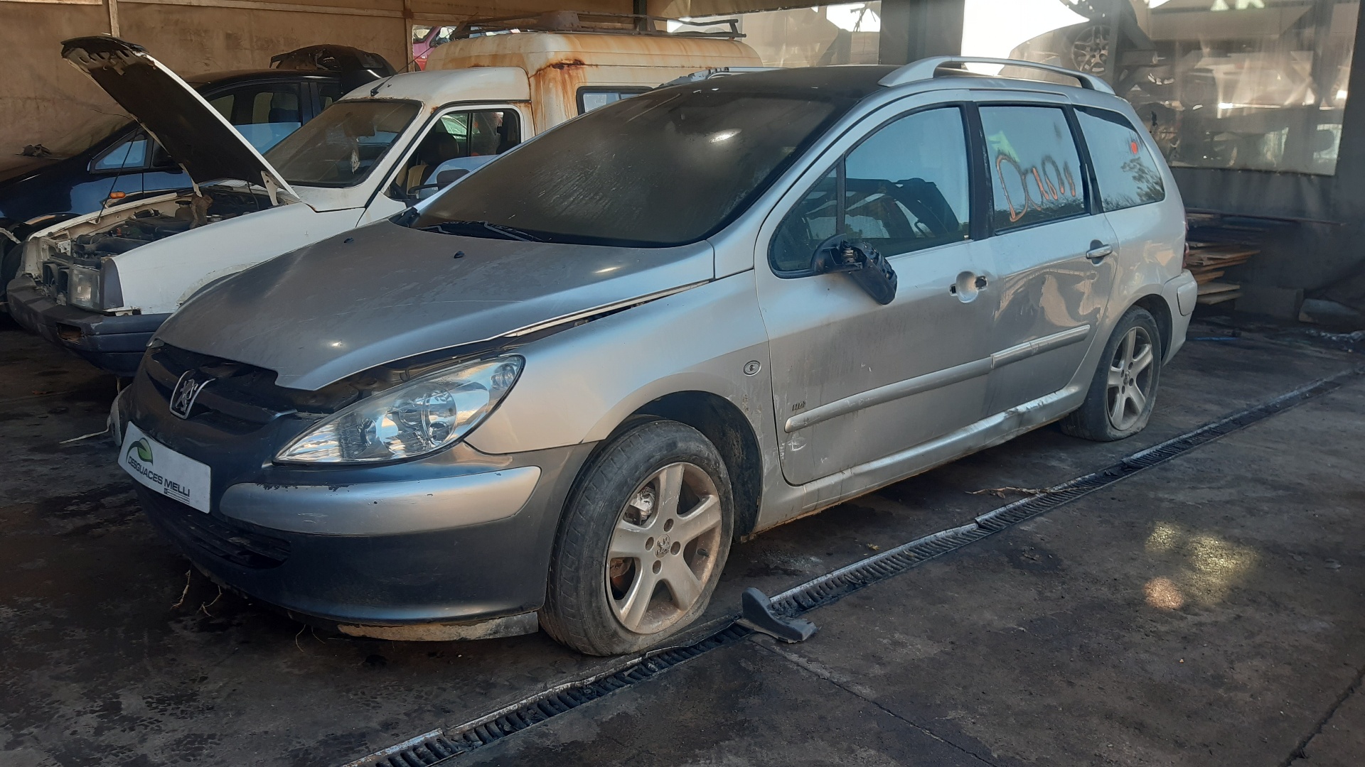 PEUGEOT 307 1 generation (2001-2008) Кнопка стеклоподъемника передней правой двери 96351625XT 18782486