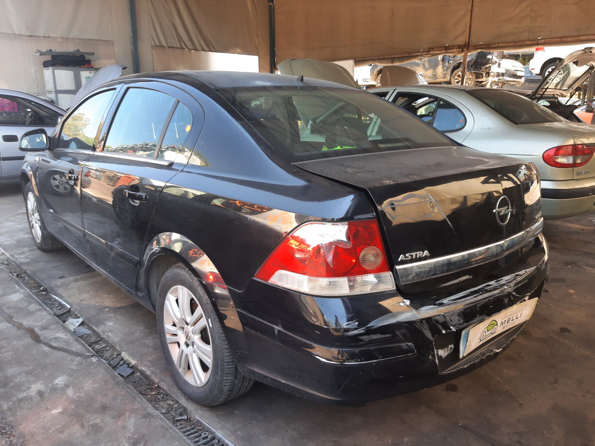 OPEL Astra H (2004-2014) Замок задней правой двери 13210739 25690753