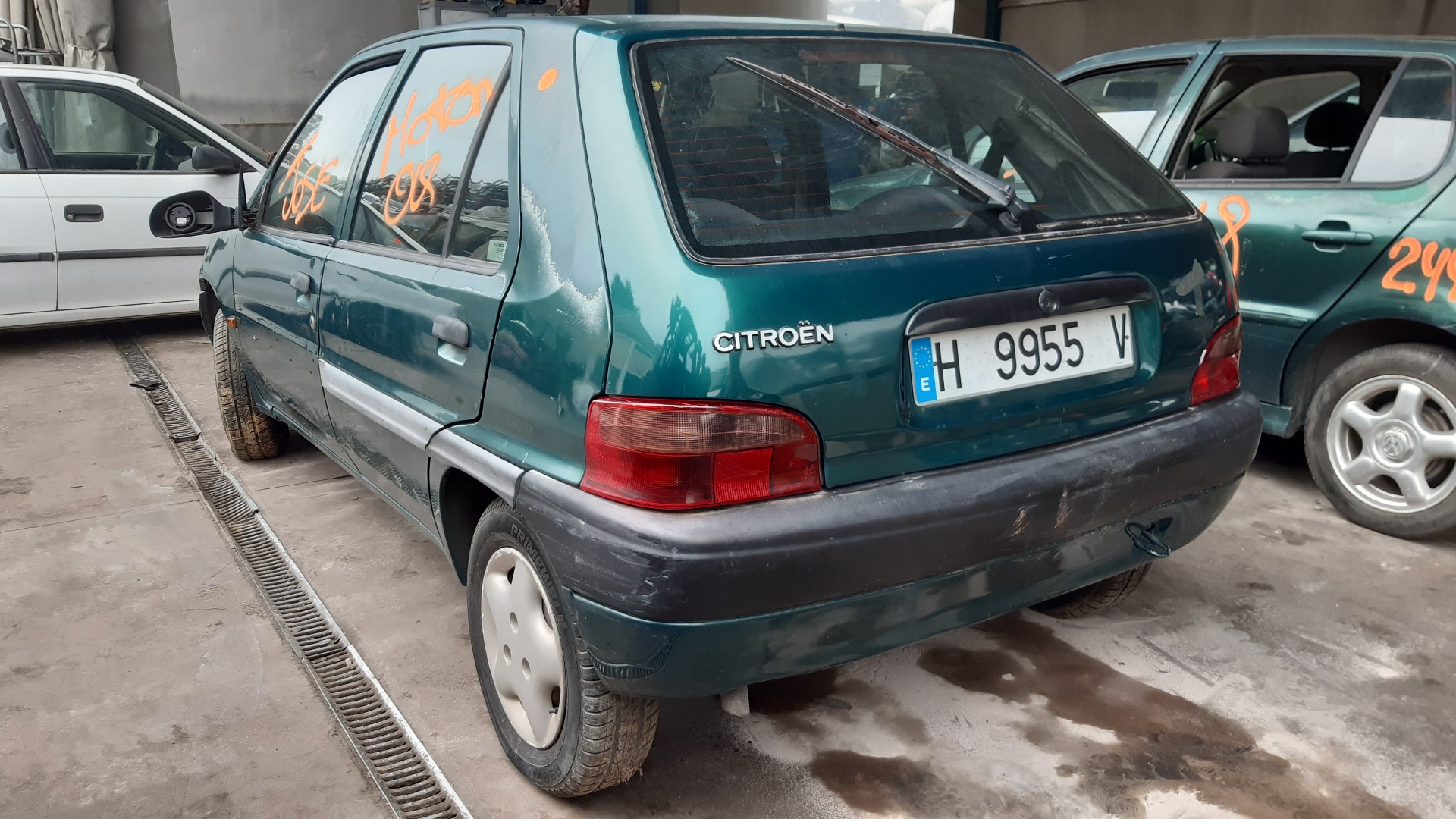 CITROËN Saxo 2 generation (1996-2004) Priekšējais kreisais lukturis 6204N5 18703484