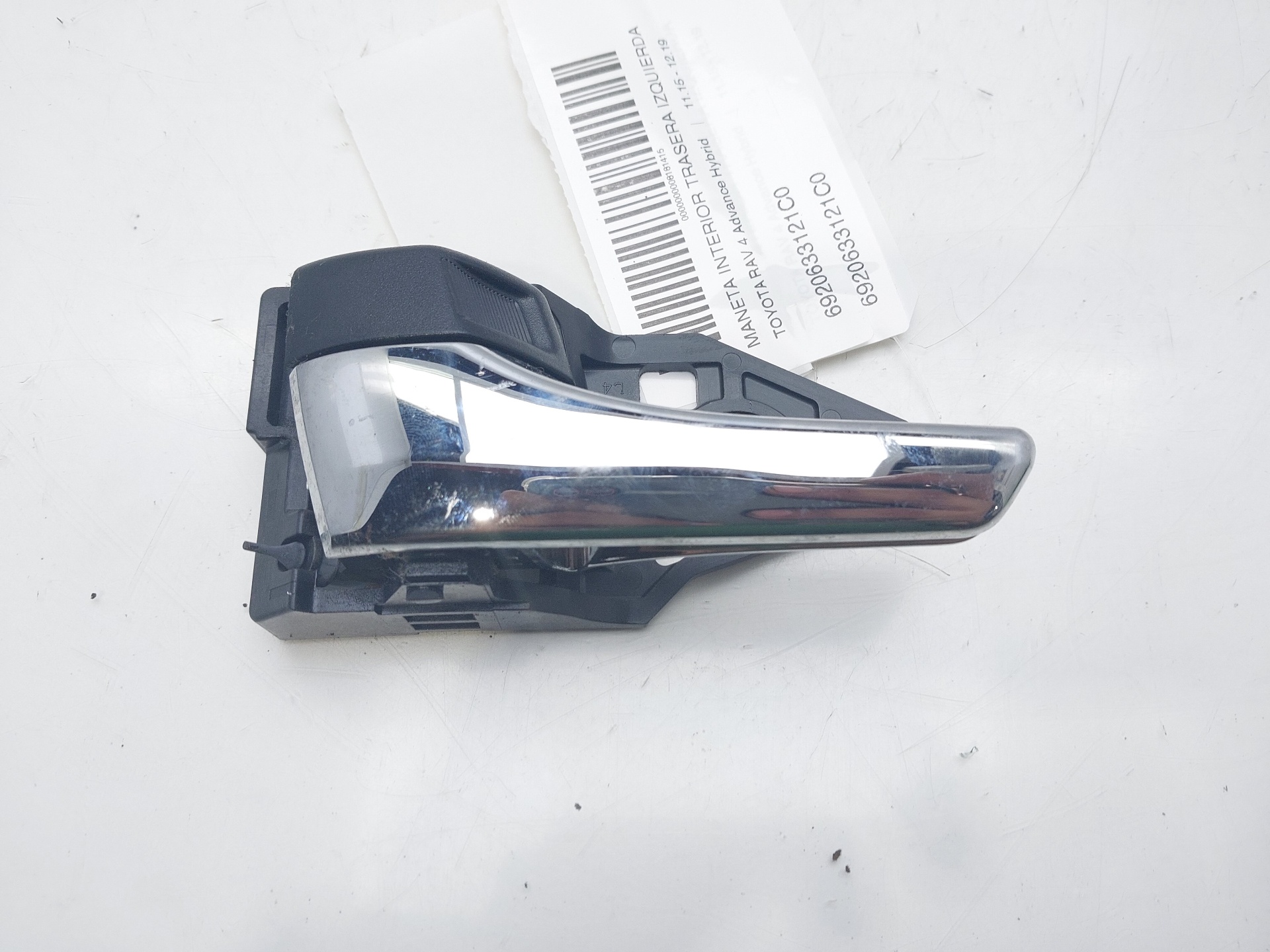 TOYOTA RAV4 4 generation (XA40) (2012-2018) Left Rear Internal Opening Handle 6920633121C0, 82.624KMS! 20151762