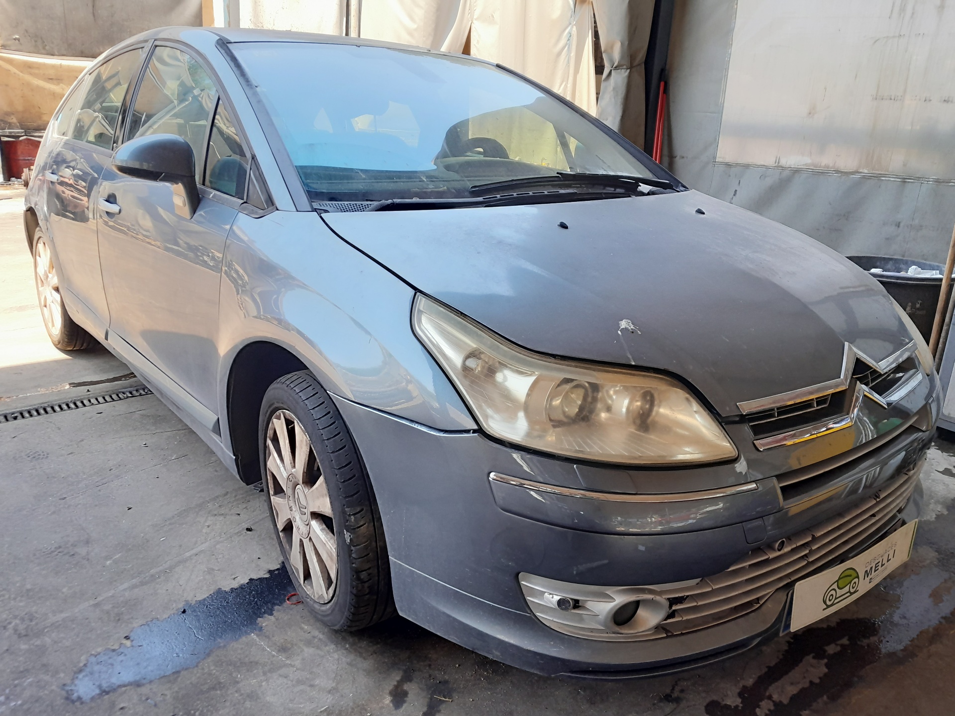 CITROËN C4 1 generation (2004-2011) Galinis kairys priešrūkinis žibintas 9652464680 20360095