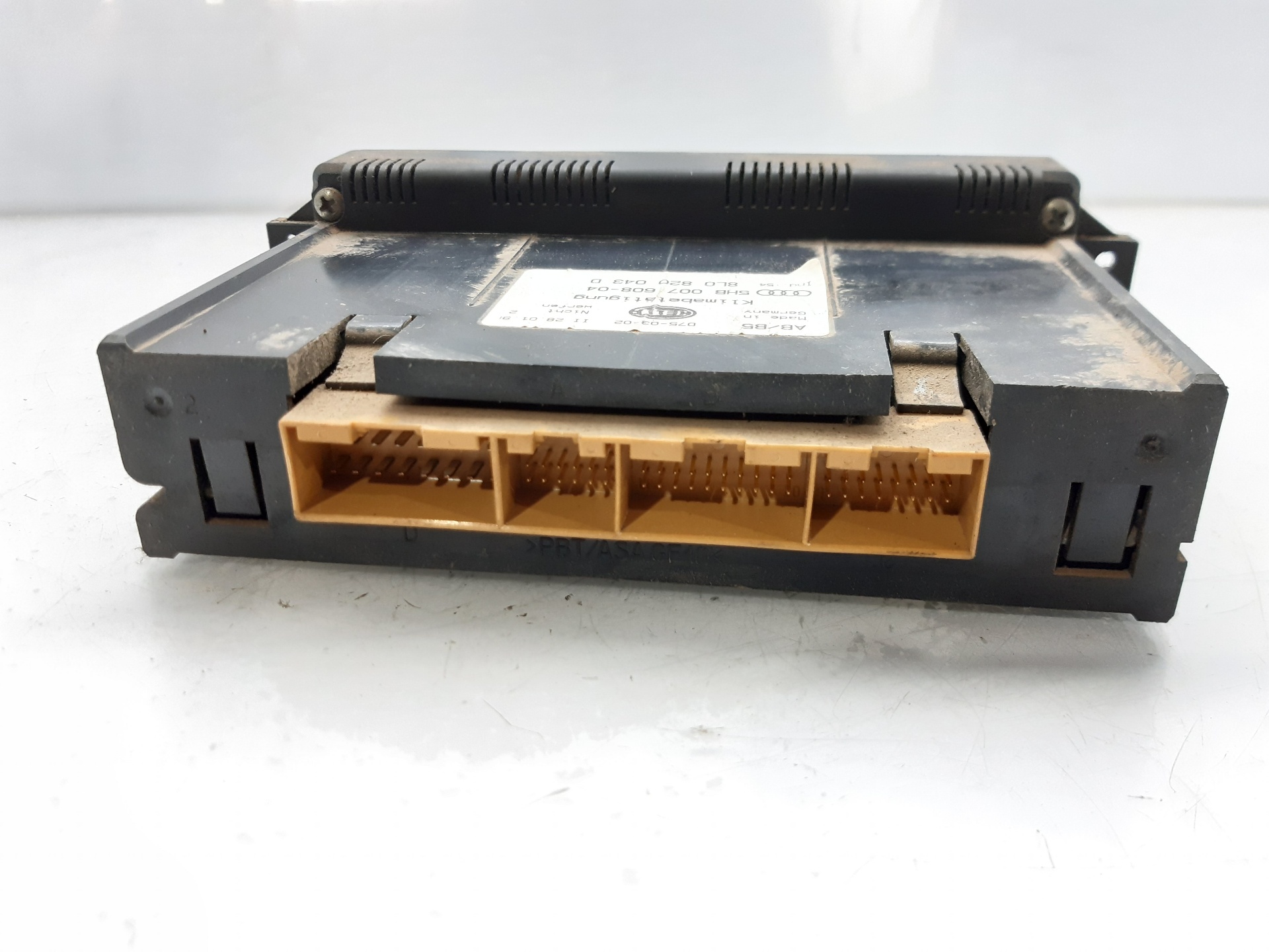 AUDI A3 8L (1996-2003) Climate  Control Unit 8L0820043D 22014551