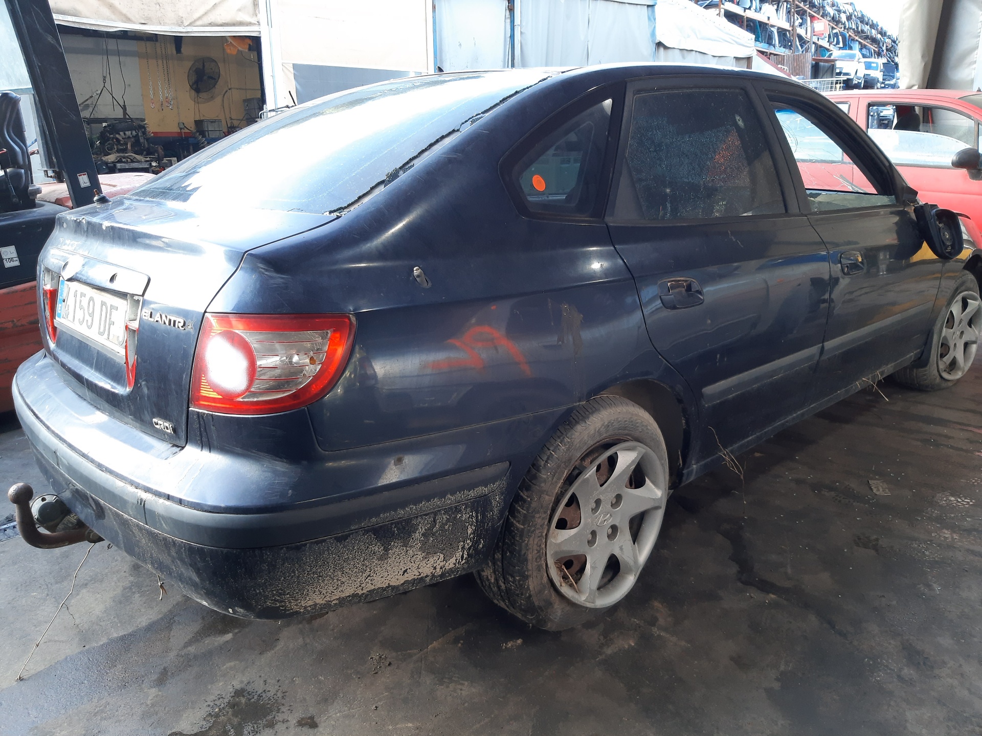 HYUNDAI Santa Fe SM (2000-2013) Замок задней правой двери 814202D020 22482136