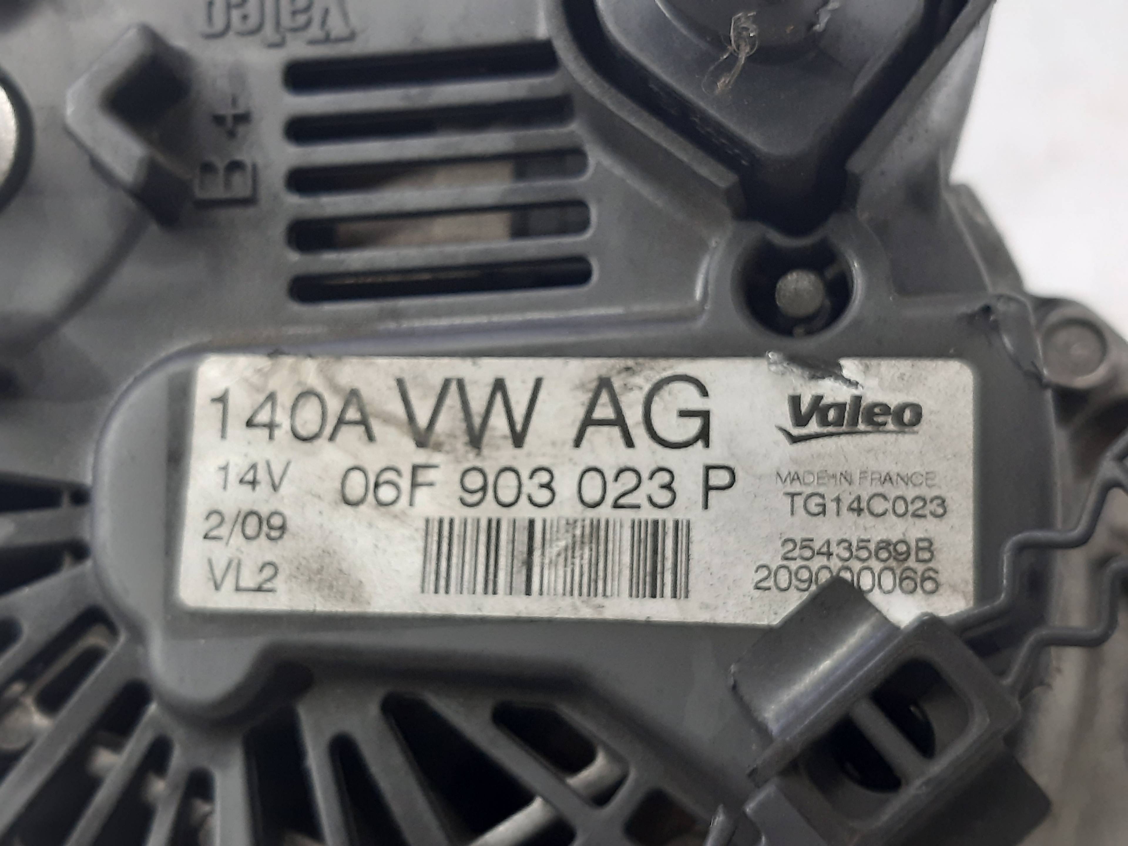 SEAT Exeo 1 generation (2009-2012) Alternator 06F903023P 20681820