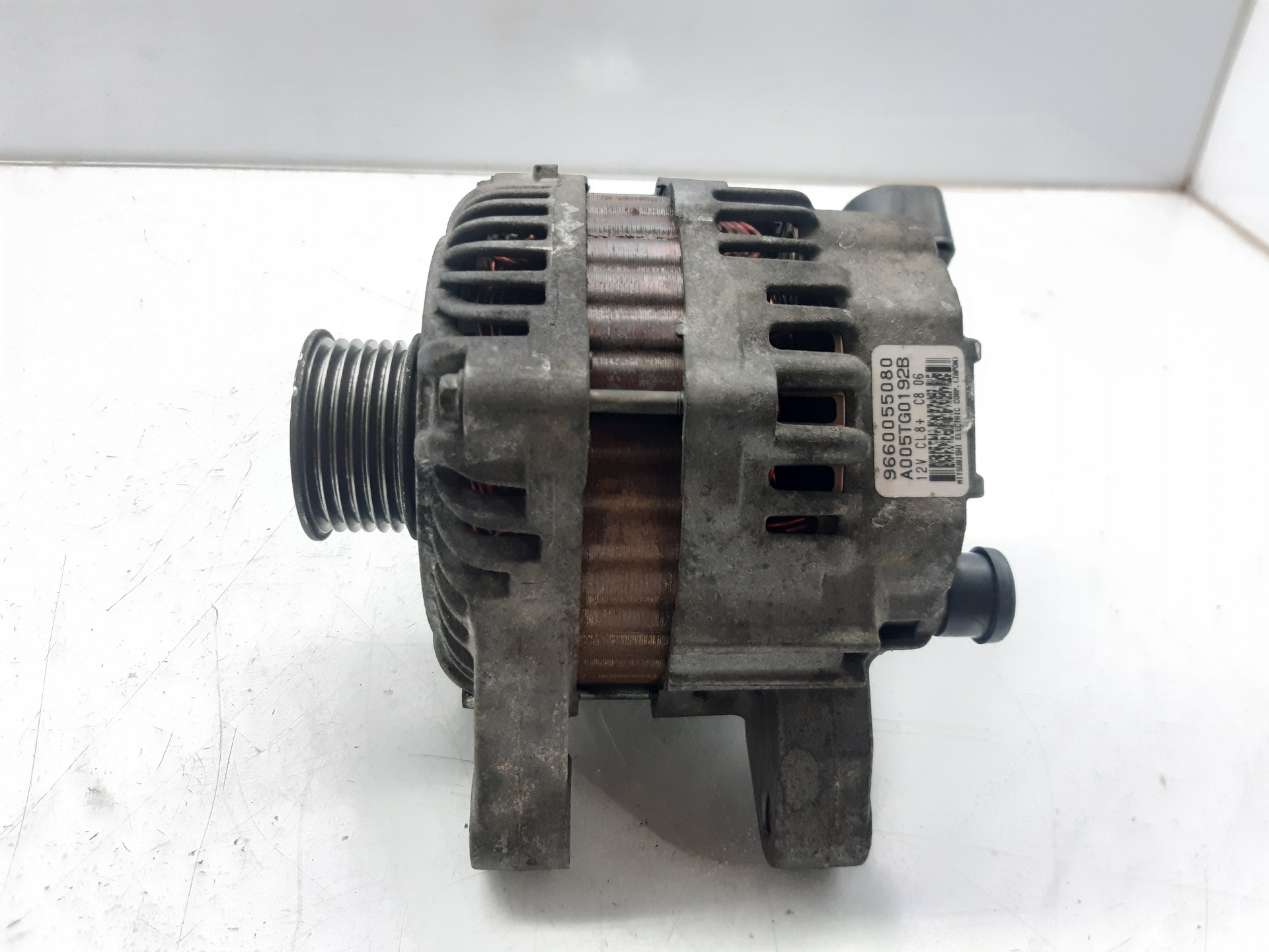 PEUGEOT 207 1 generation (2006-2009) Alternator 9660055080 18689257