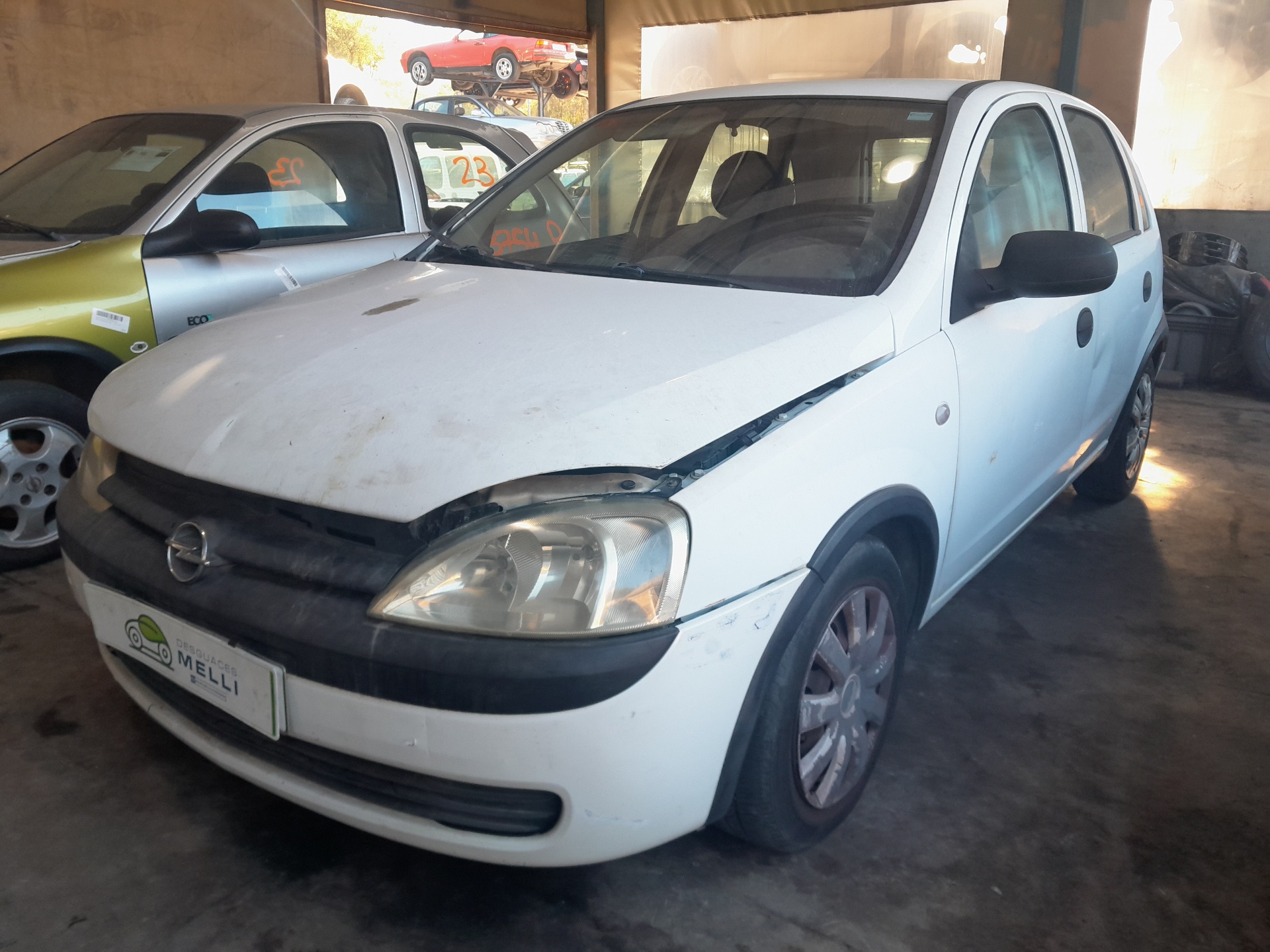 OPEL Corsa C (2000-2006) Дроссельная заслонка 9157512 23185915