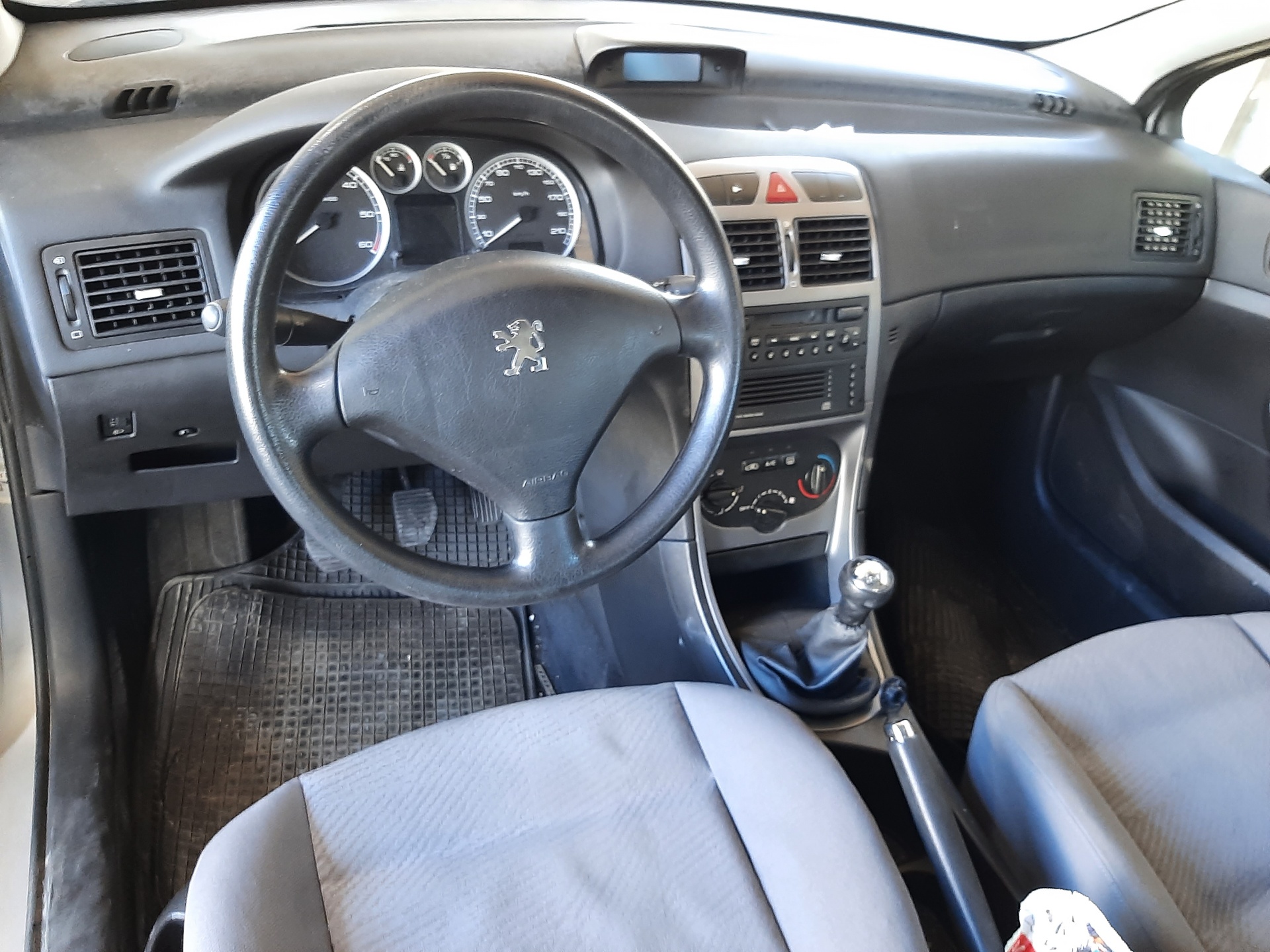 PEUGEOT 307 1 generation (2001-2008) Маторчик стеклоподъемника передней левой двери 9634457380 20149257