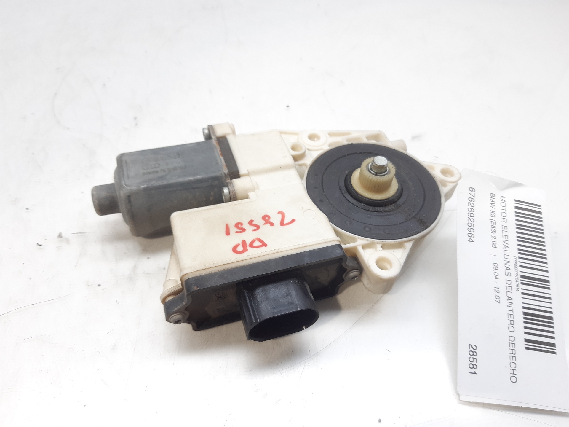 LANCIA X3 E83 (2003-2010) Moteur de commande de vitre de porte avant droite 67626925964 20789240