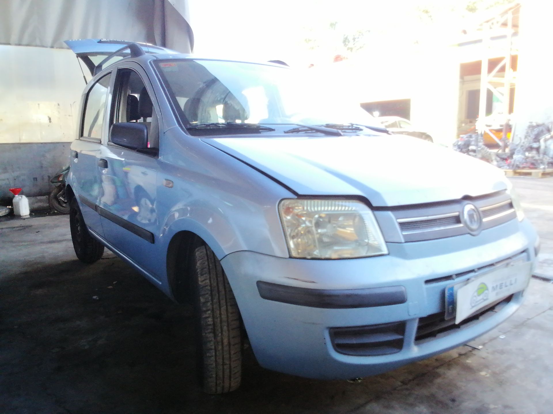 FIAT Panda 2 generation (2003-2011) Бампер задний 735357183 25609494