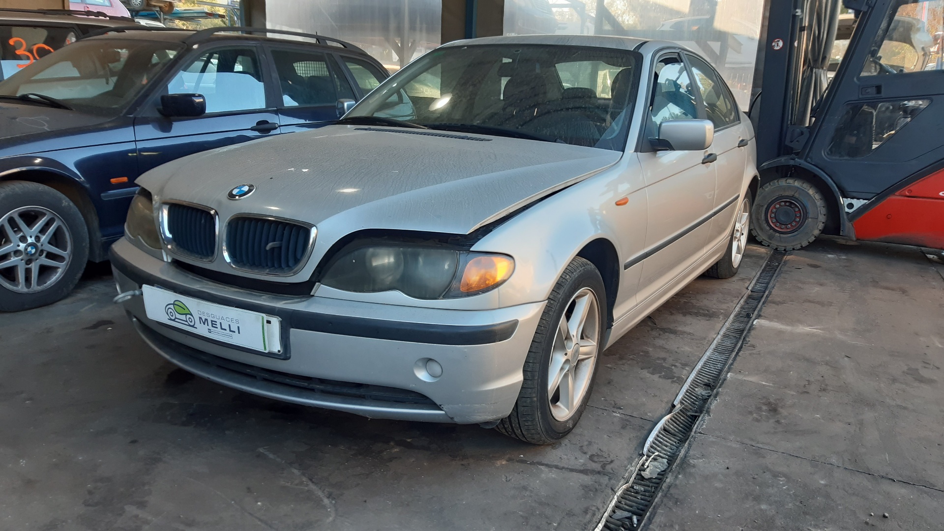 BMW 3 Series E46 (1997-2006) Posukių/šviesų rankenėlė 8363668 22019917